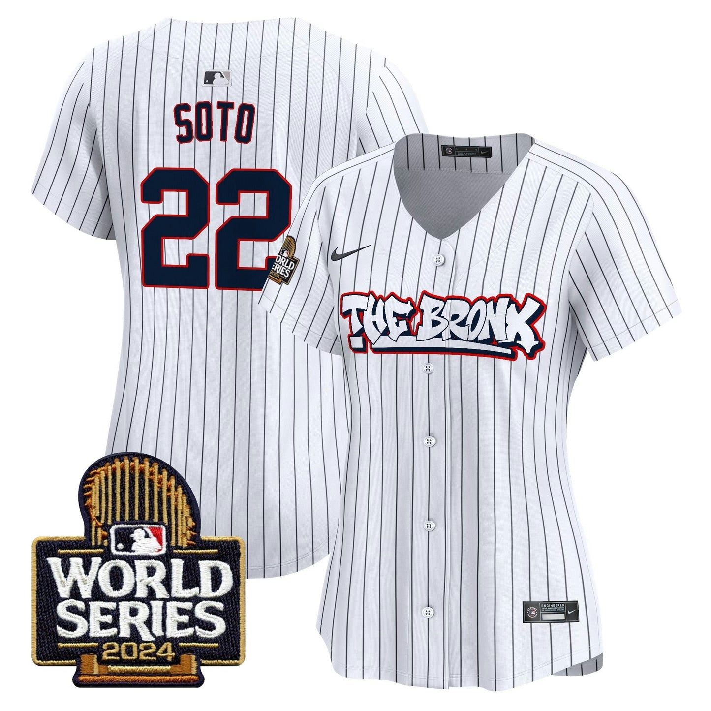 Camisa MLB Women’s The Bronx 2024 World Series Vapor Premier Limited Jersey
