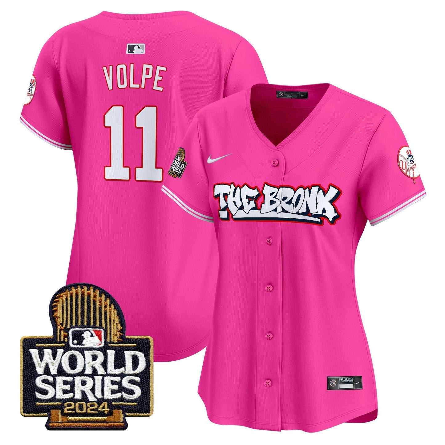 Camisa MLB Women’s The Bronx 2024 World Series Vapor Premier Limited Jersey