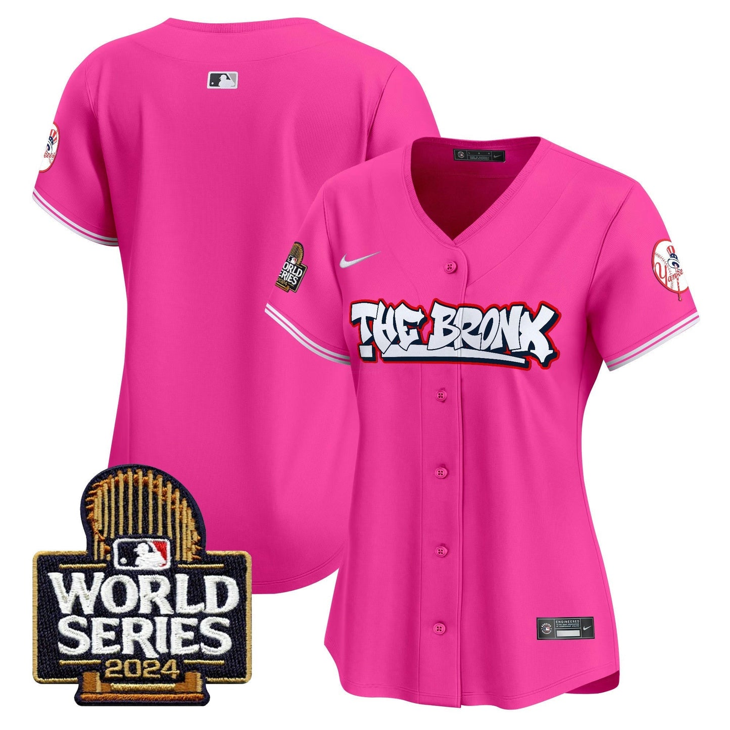 Camisa MLB Women’s The Bronx 2024 World Series Vapor Premier Limited Jersey