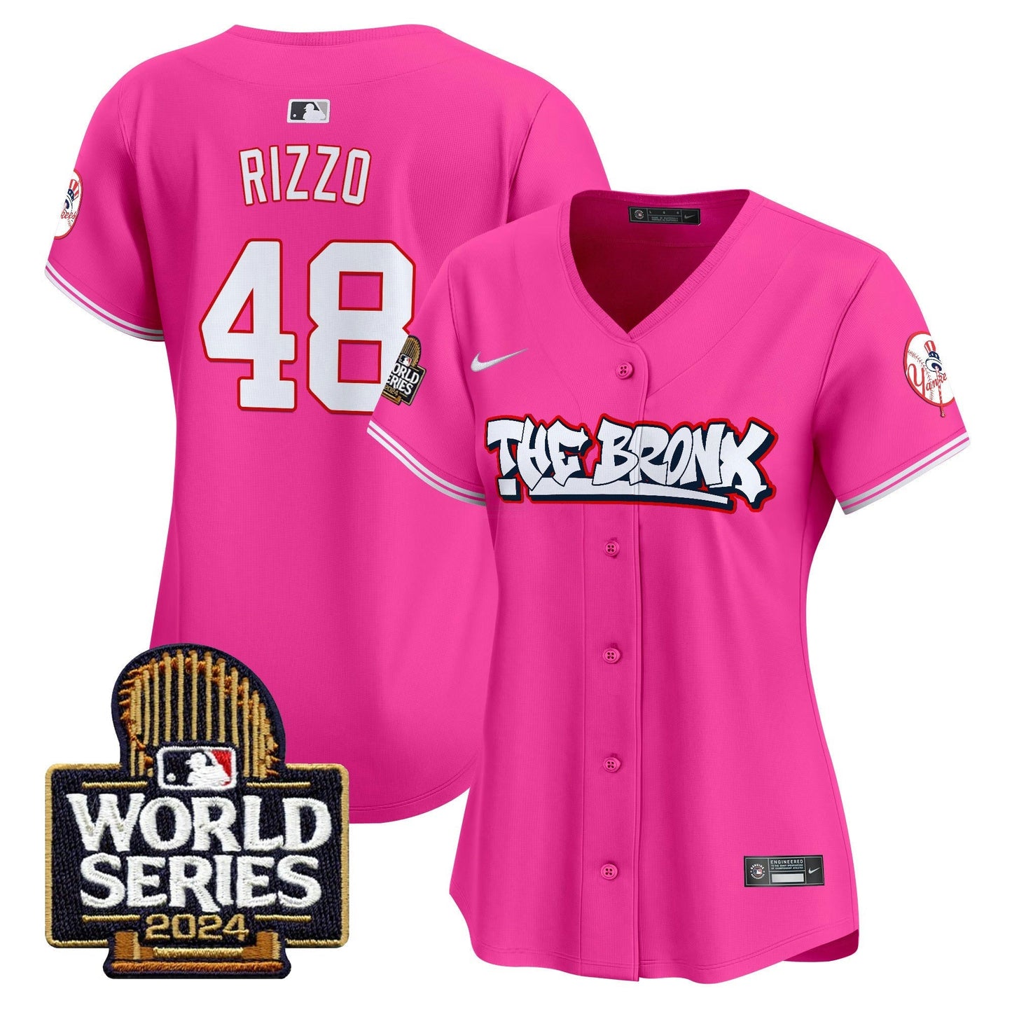 Camisa MLB Women’s The Bronx 2024 World Series Vapor Premier Limited Jersey