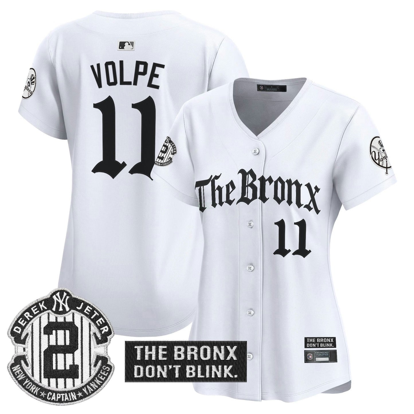 Camisa MLB Women’s ‘The Bronx – Gothic Ink Drop Edition’ Vapor Premier Limited Jersey