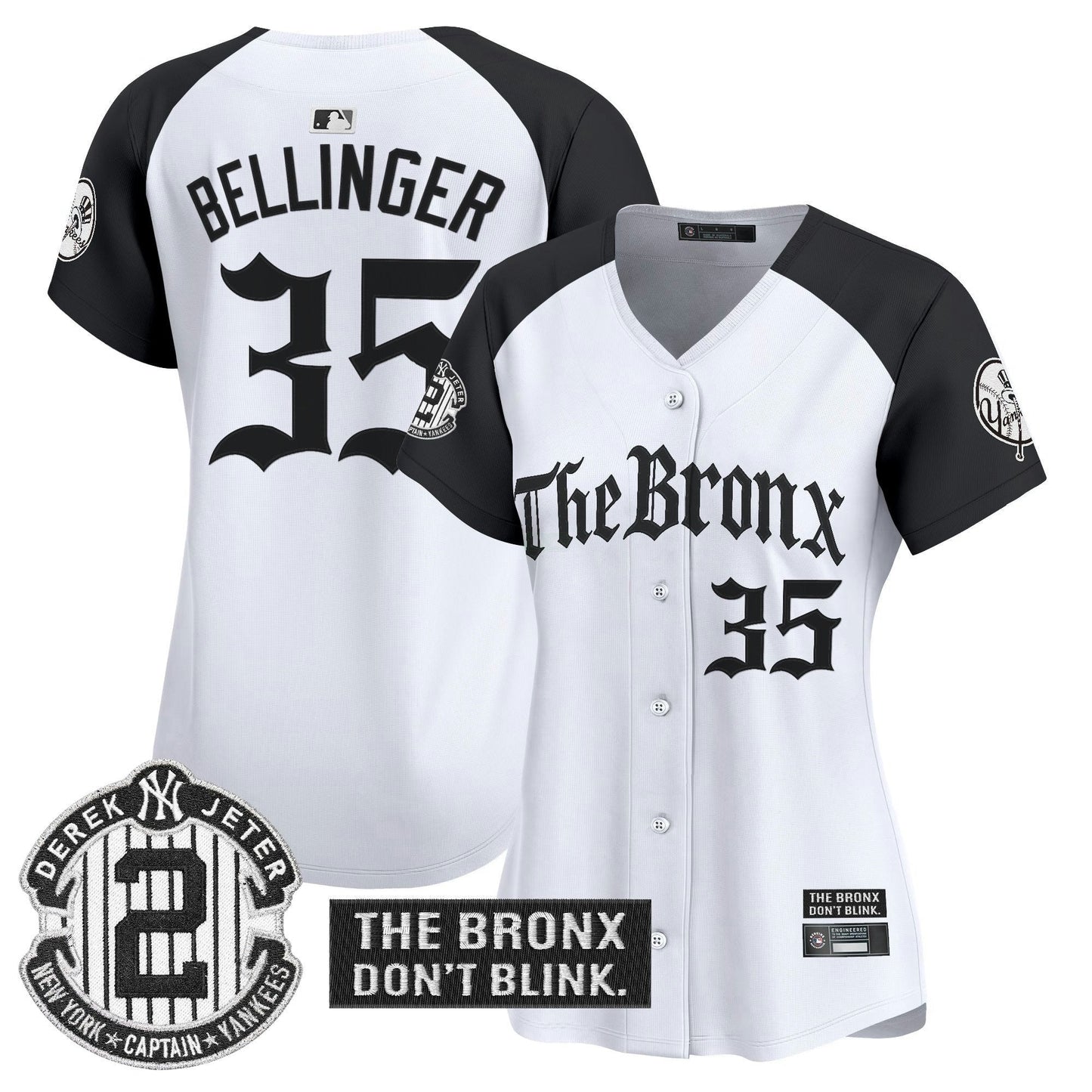 Camisa MLB Women’s ‘The Bronx – Gothic Ink Drop Edition’ Vapor Premier Limited Jersey