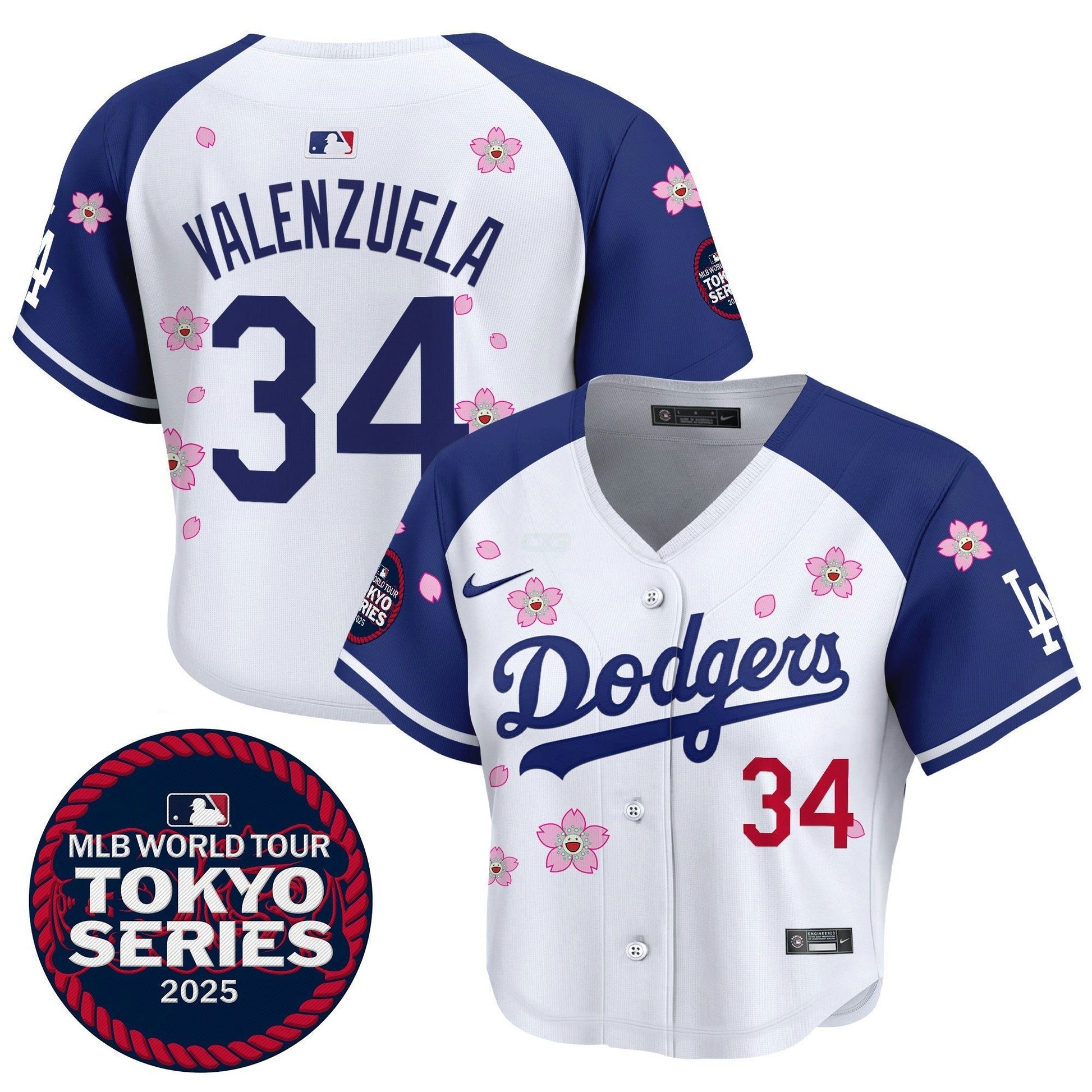Camisa MLB Women’s Tokyo Series 2025 Crop Top Jersey – Stitched