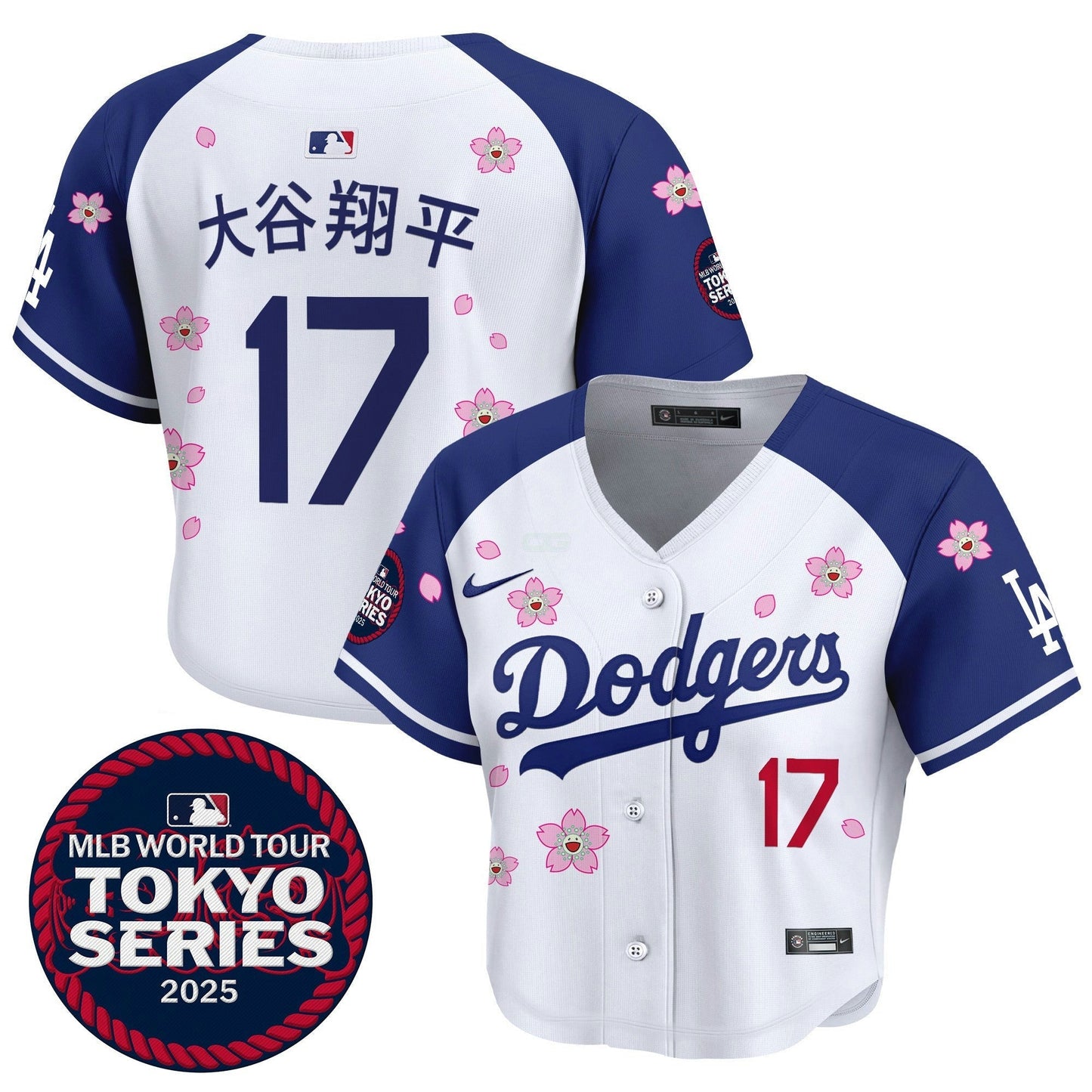 Camisa MLB Women’s Tokyo Series 2025 Crop Top Jersey – Stitched
