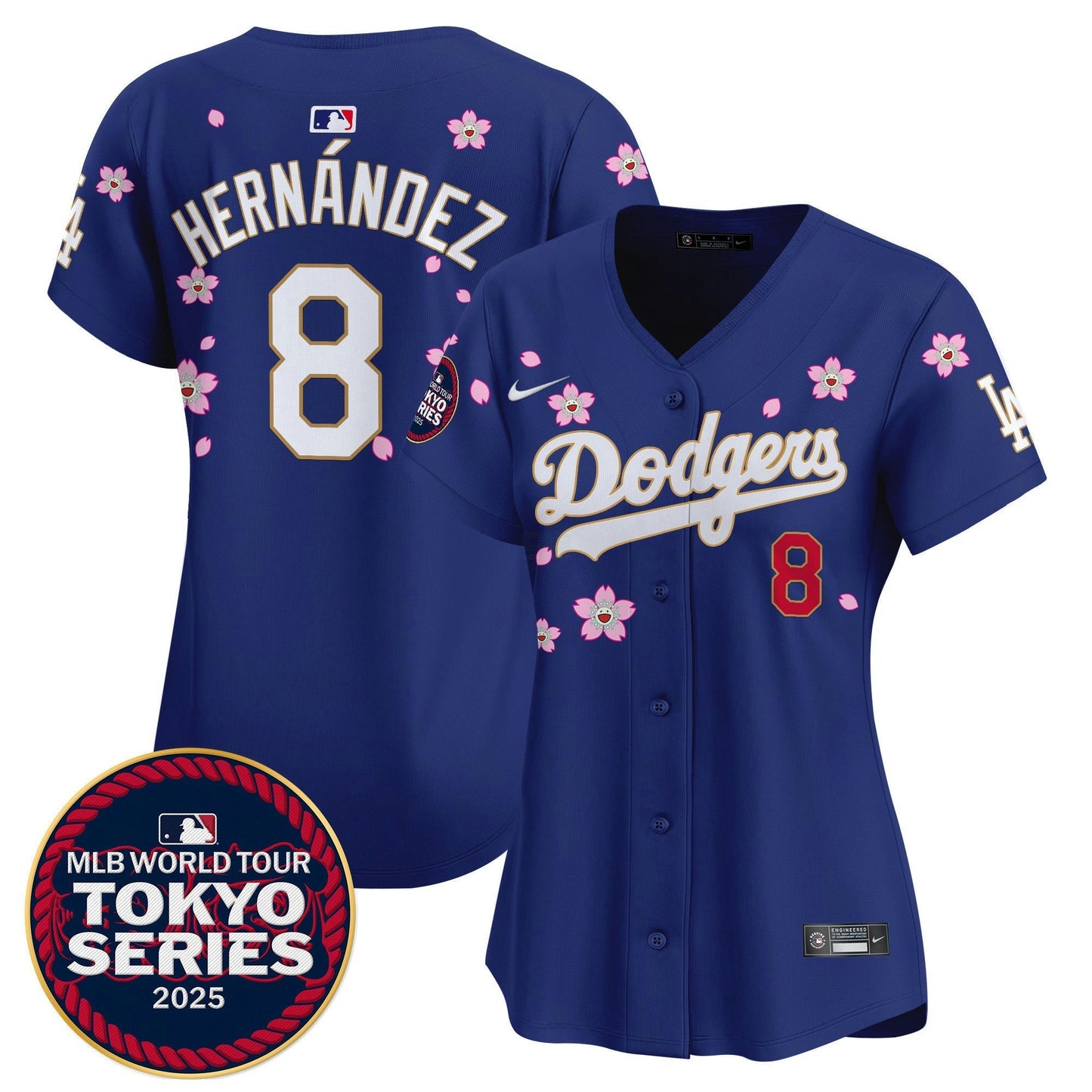 Camisa MLB Women’s Tokyo Series 2025 Dourada Trim Vapor Premier Limited Jersey – Stitched