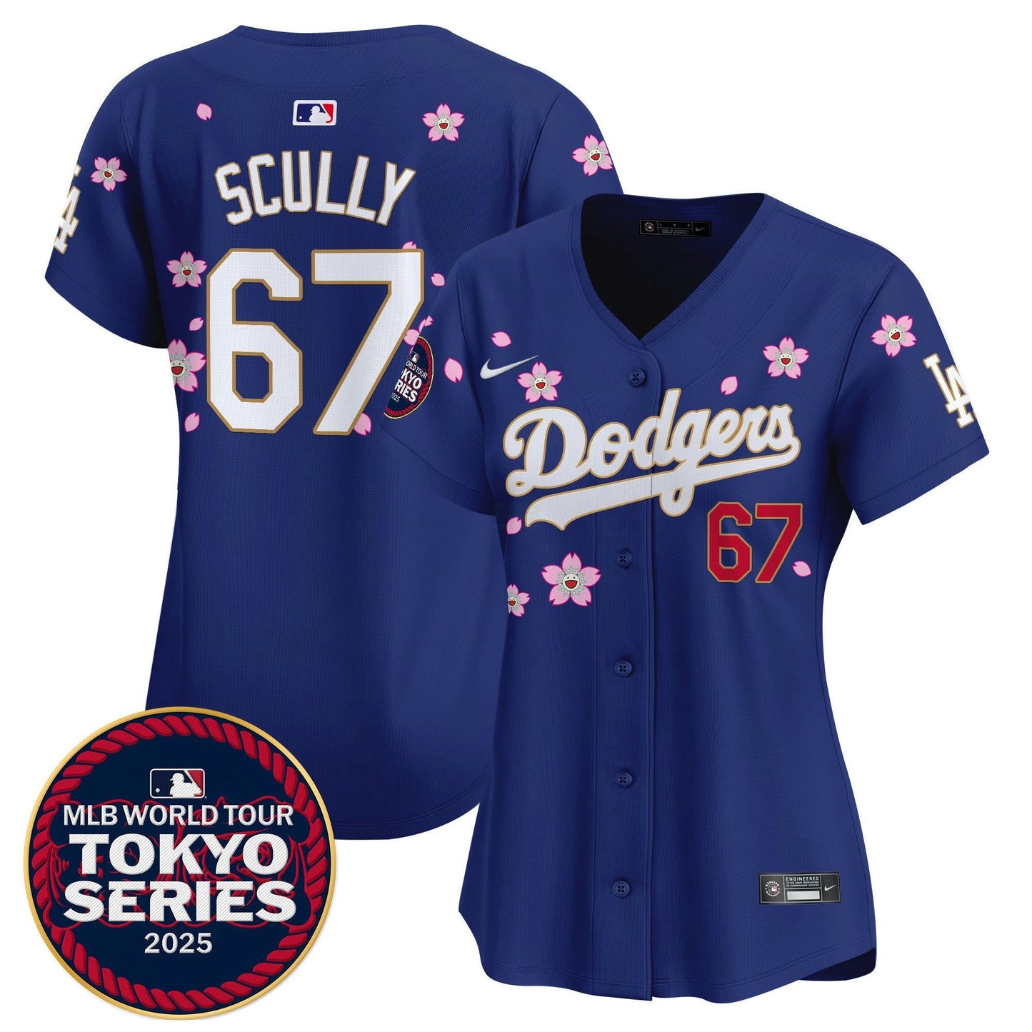 Camisa MLB Women’s Tokyo Series 2025 Dourada Trim Vapor Premier Limited Jersey – Stitched
