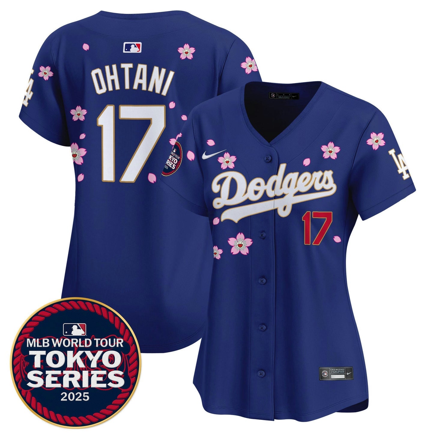 Camisa MLB Women’s Tokyo Series 2025 Dourada Trim Vapor Premier Limited Jersey V2 – Stitched