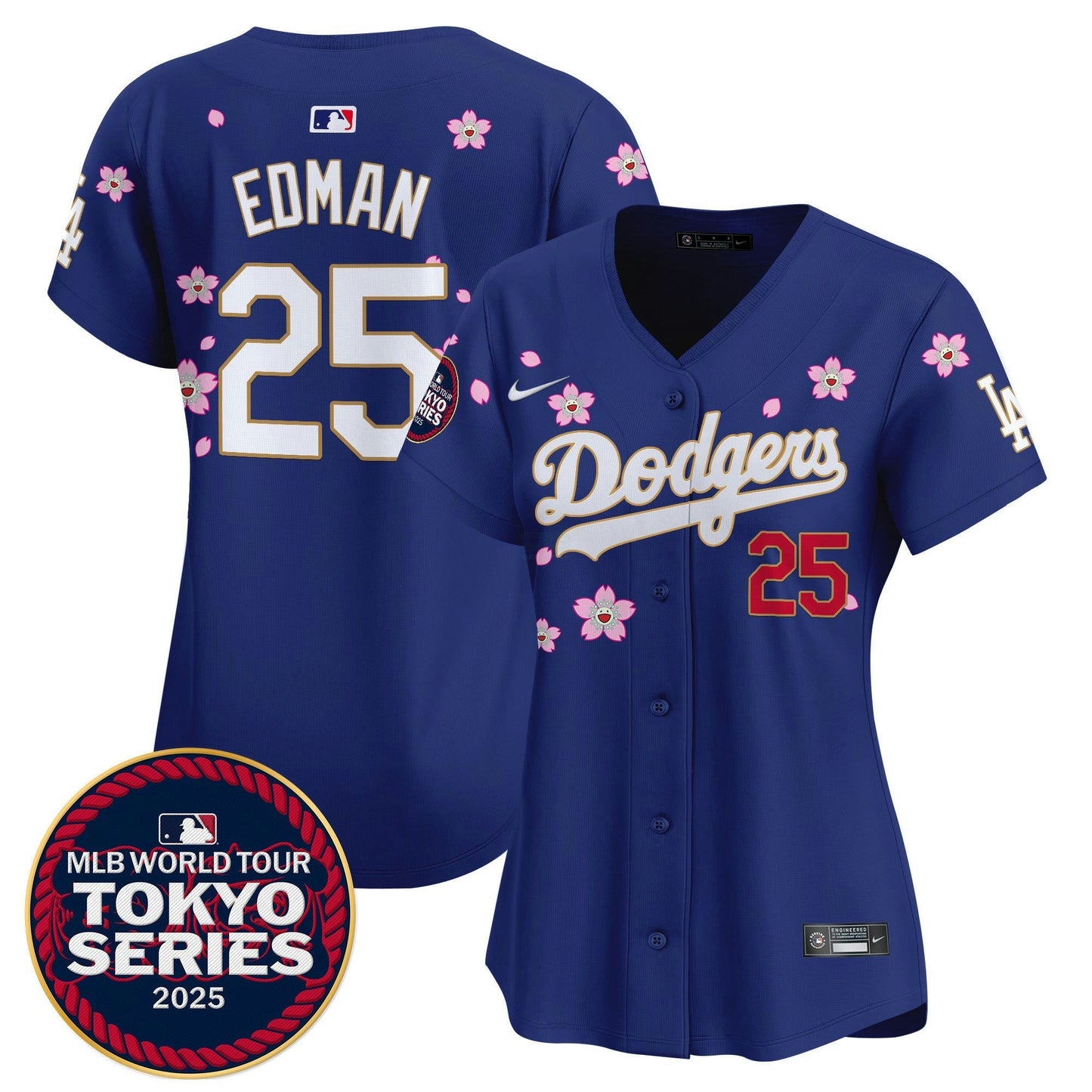 Camisa MLB Women’s Tokyo Series 2025 Dourada Trim Vapor Premier Limited Jersey V2 – Stitched