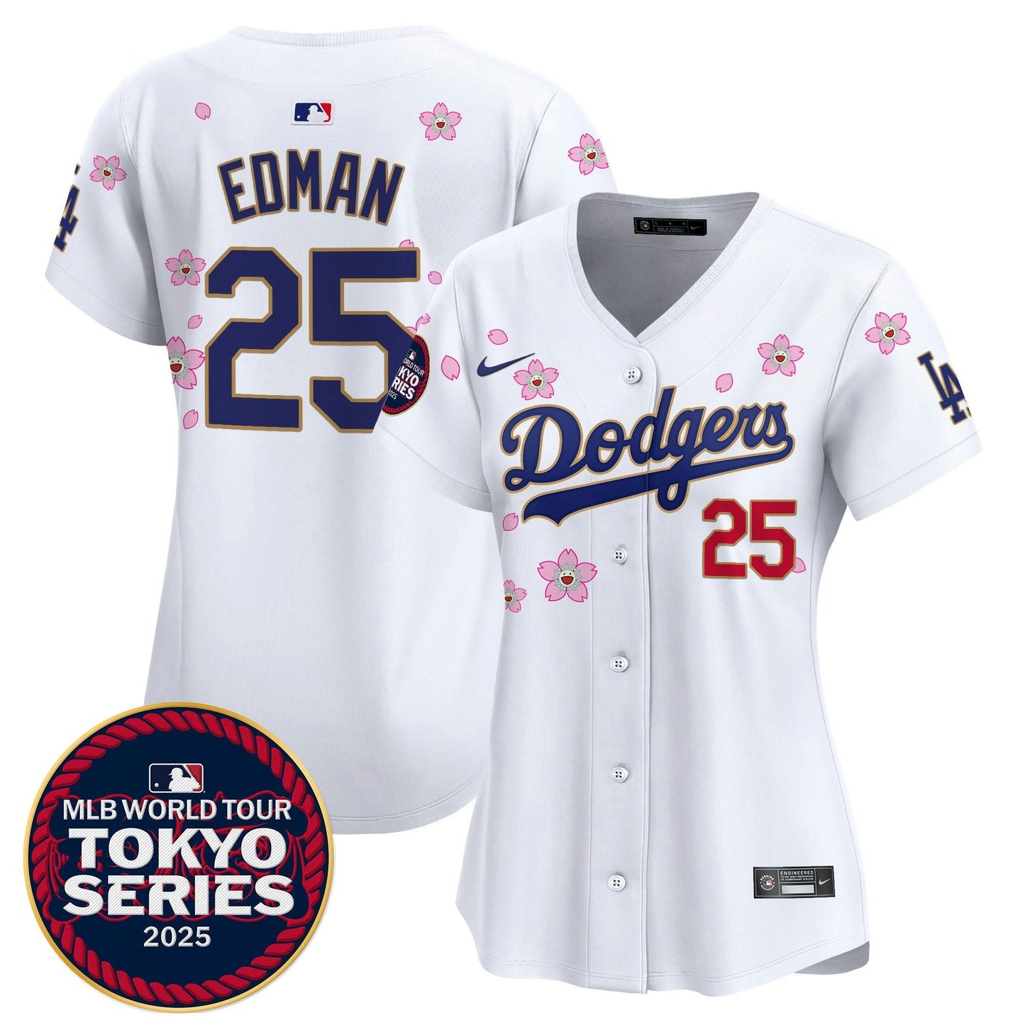 Camisa MLB Women’s Tokyo Series 2025 Dourada Trim Vapor Premier Limited Jersey V2 – Stitched