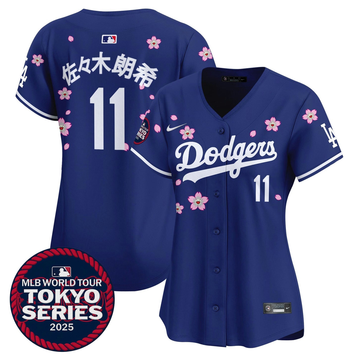 Camisa MLB Women’s Tokyo Series 2025 Vapor Premier Limited Jersey – Stitched