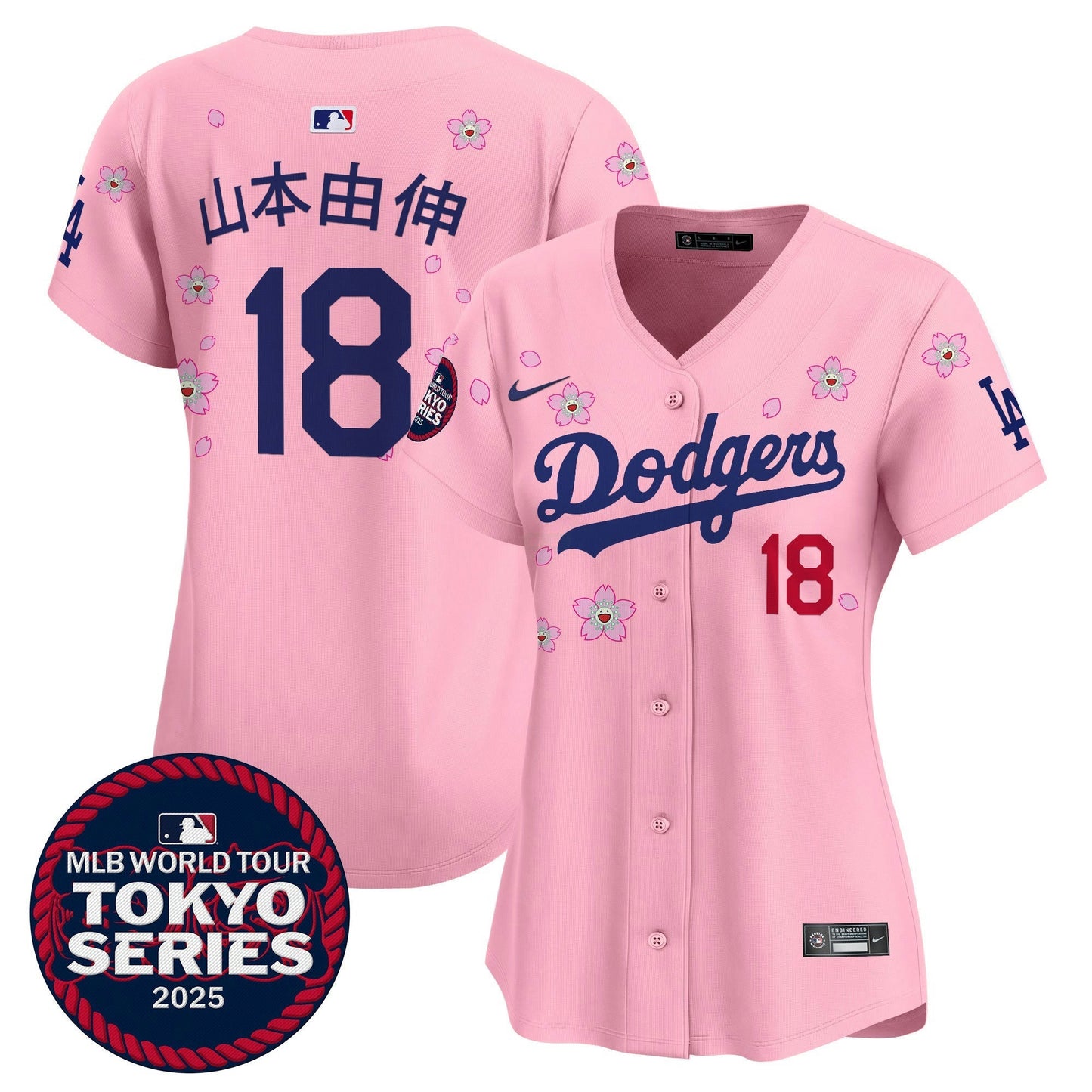 Camisa MLB Women’s Tokyo Series 2025 Vapor Premier Limited Jersey – Stitched