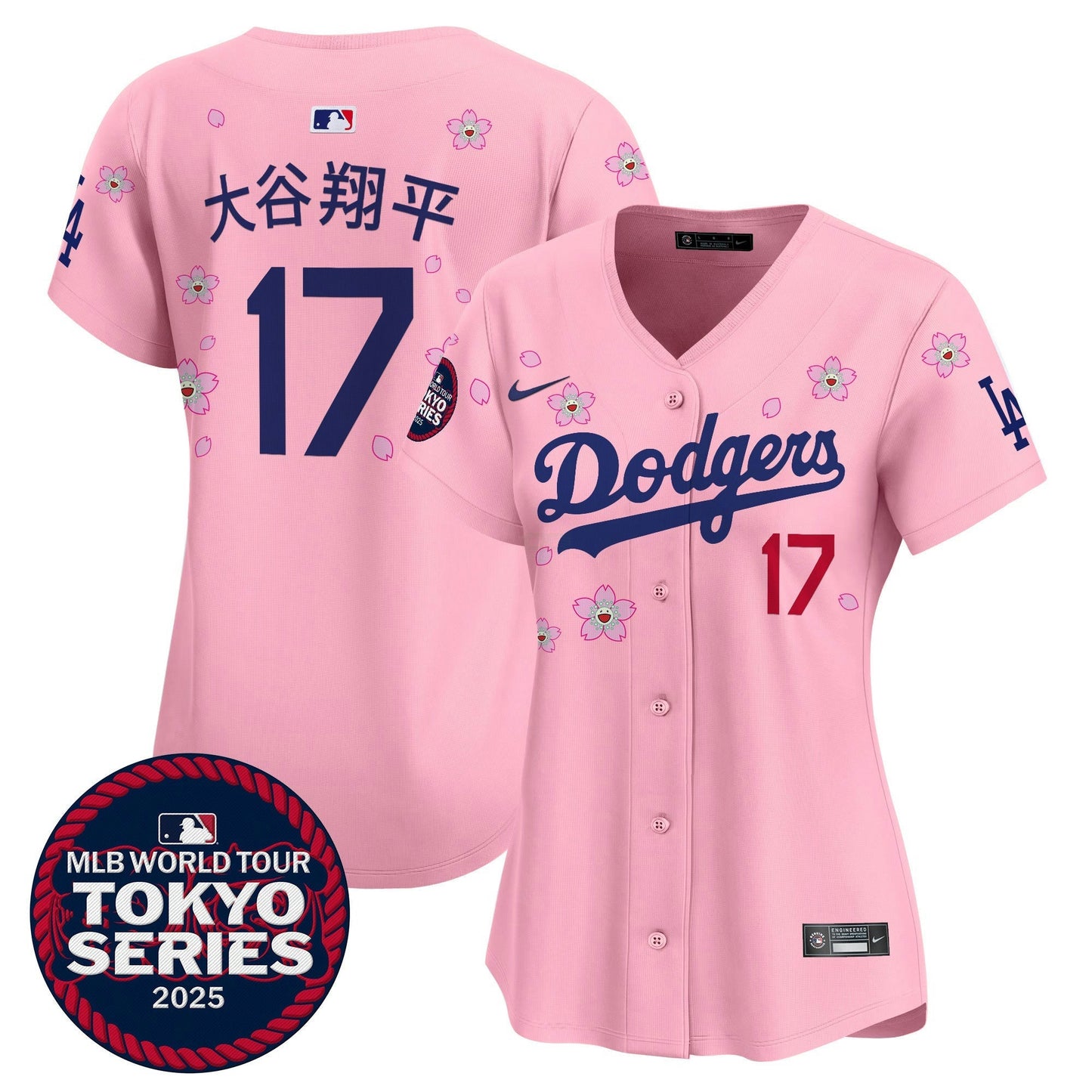 Camisa MLB Women’s Tokyo Series 2025 Vapor Premier Limited Jersey – Stitched