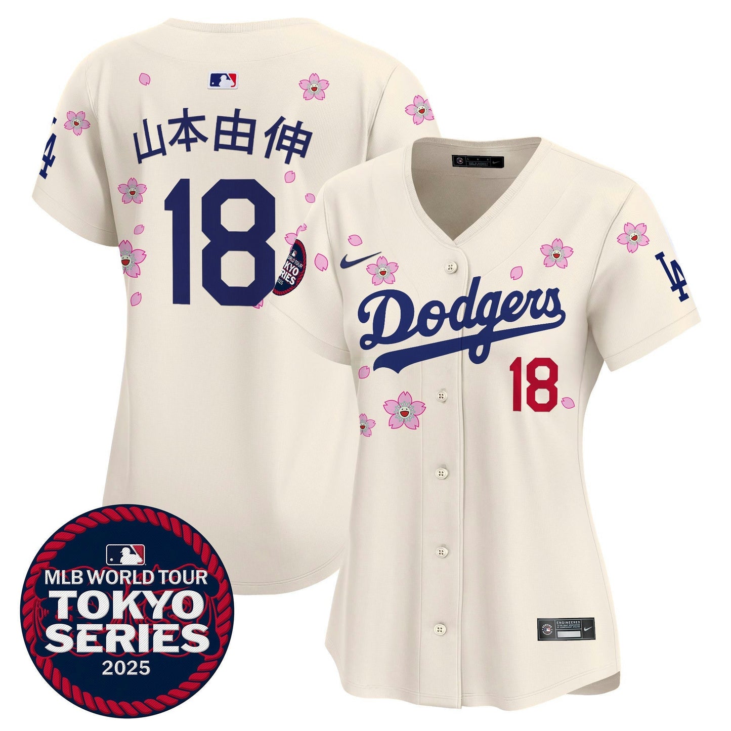 Camisa MLB Women’s Tokyo Series 2025 Vapor Premier Limited Jersey – Stitched
