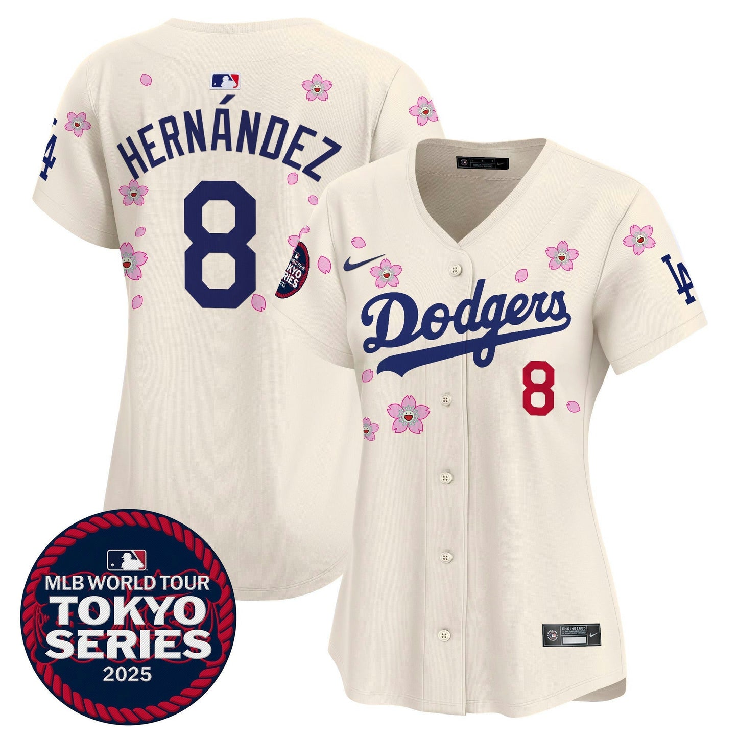 Camisa MLB Women’s Tokyo Series 2025 Vapor Premier Limited Jersey – Stitched