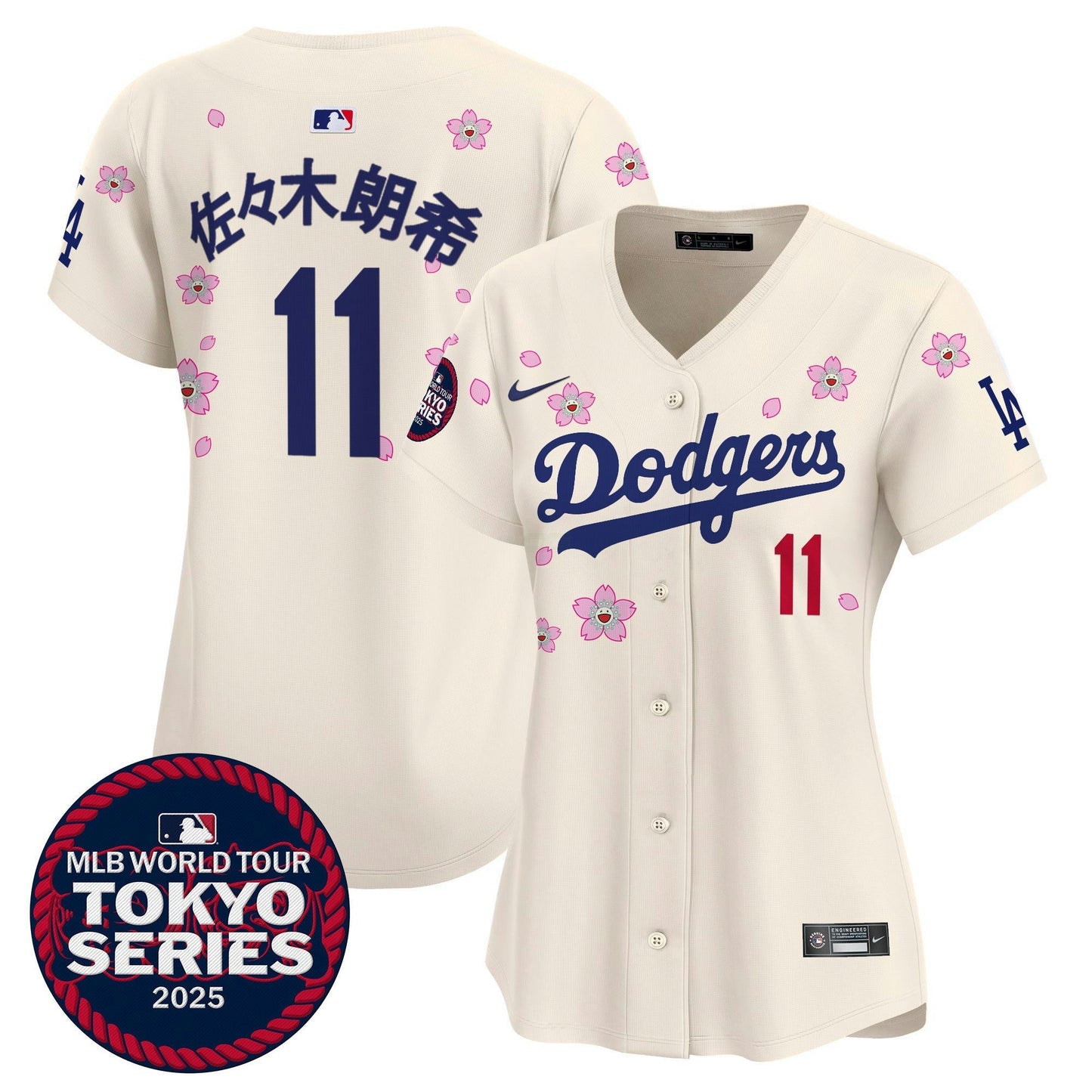 Camisa MLB Women’s Tokyo Series 2025 Vapor Premier Limited Jersey – Stitched