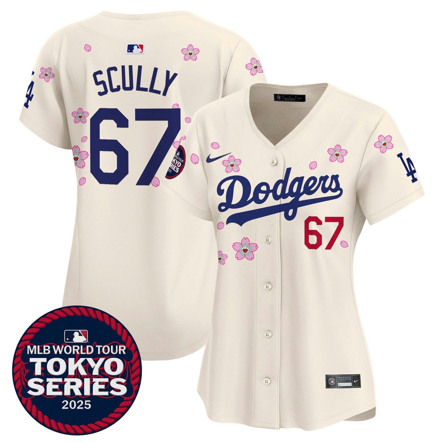 Camisa MLB Women’s Tokyo Series 2025 Vapor Premier Limited Jersey – Stitched