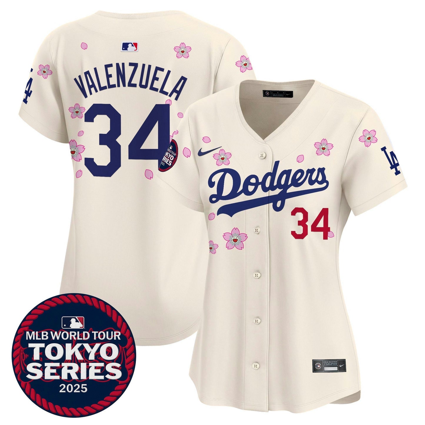 Camisa MLB Women’s Tokyo Series 2025 Vapor Premier Limited Jersey – Stitched