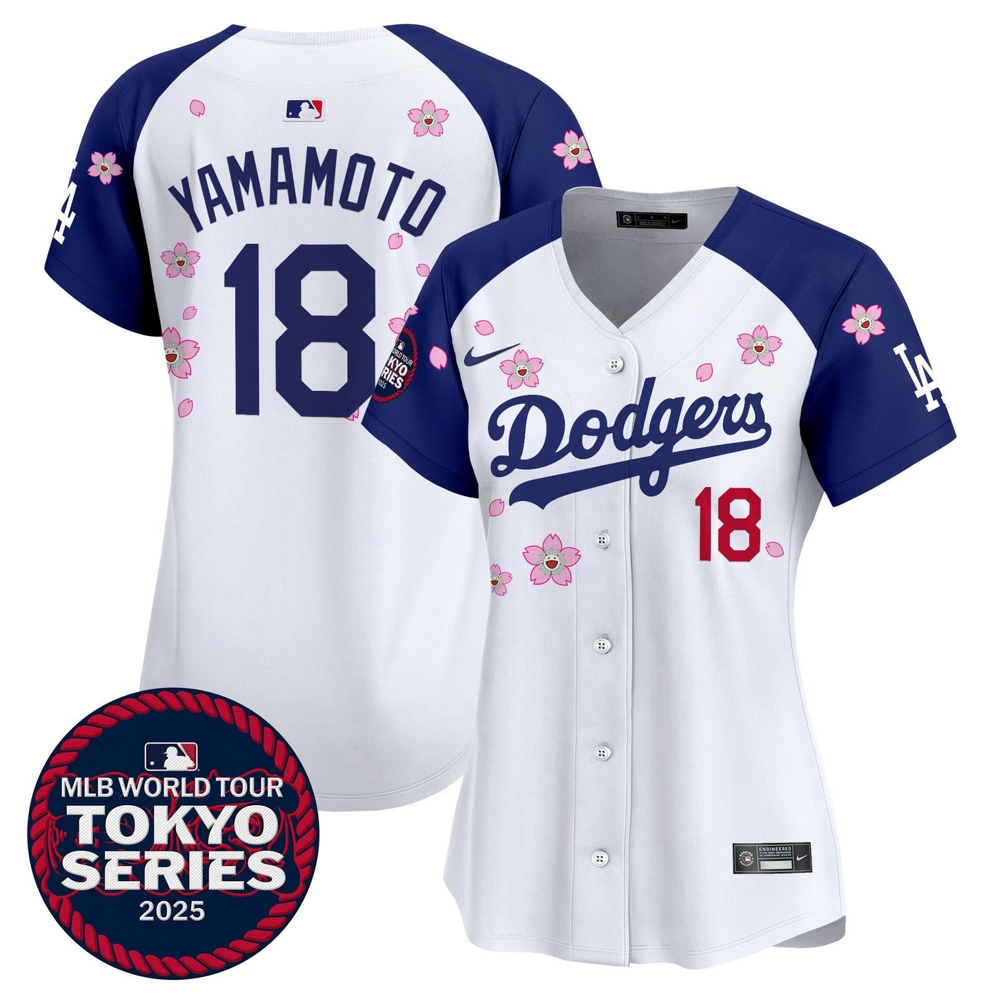 Camisa MLB Women’s Tokyo Series 2025 Vapor Premier Limited Jersey V2 – Stitched