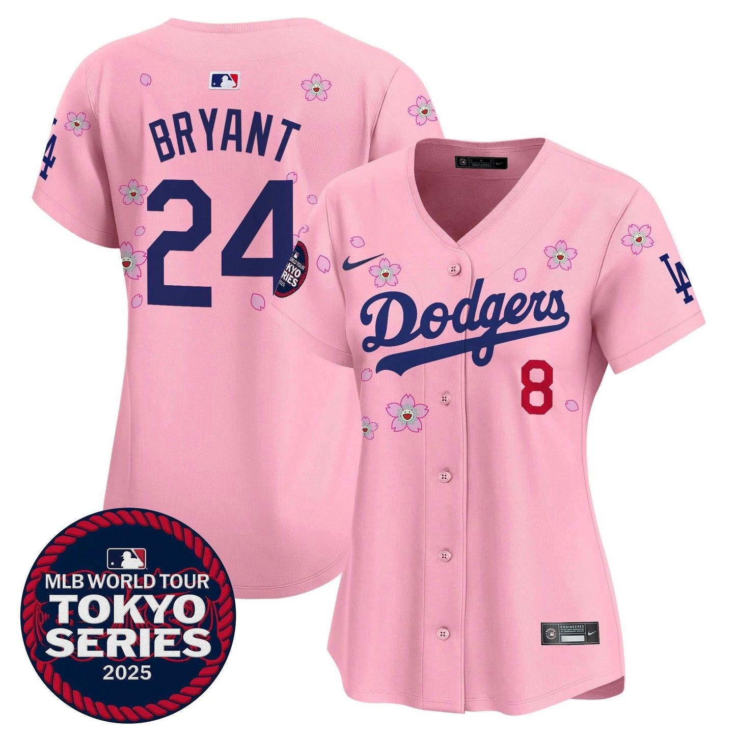 Camisa MLB Women’s Tokyo Series 2025 Vapor Premier Limited Jersey V2 – Stitched