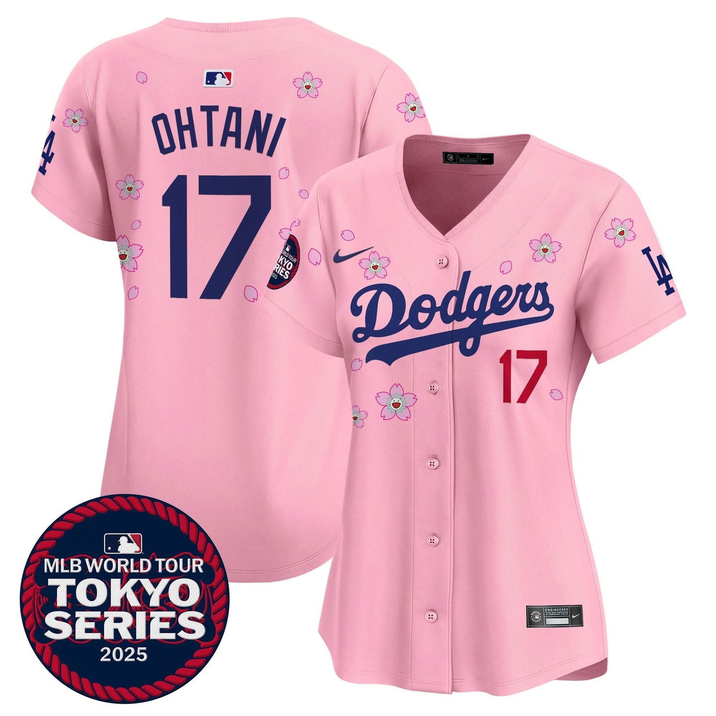 Camisa MLB Women’s Tokyo Series 2025 Vapor Premier Limited Jersey V2 – Stitched