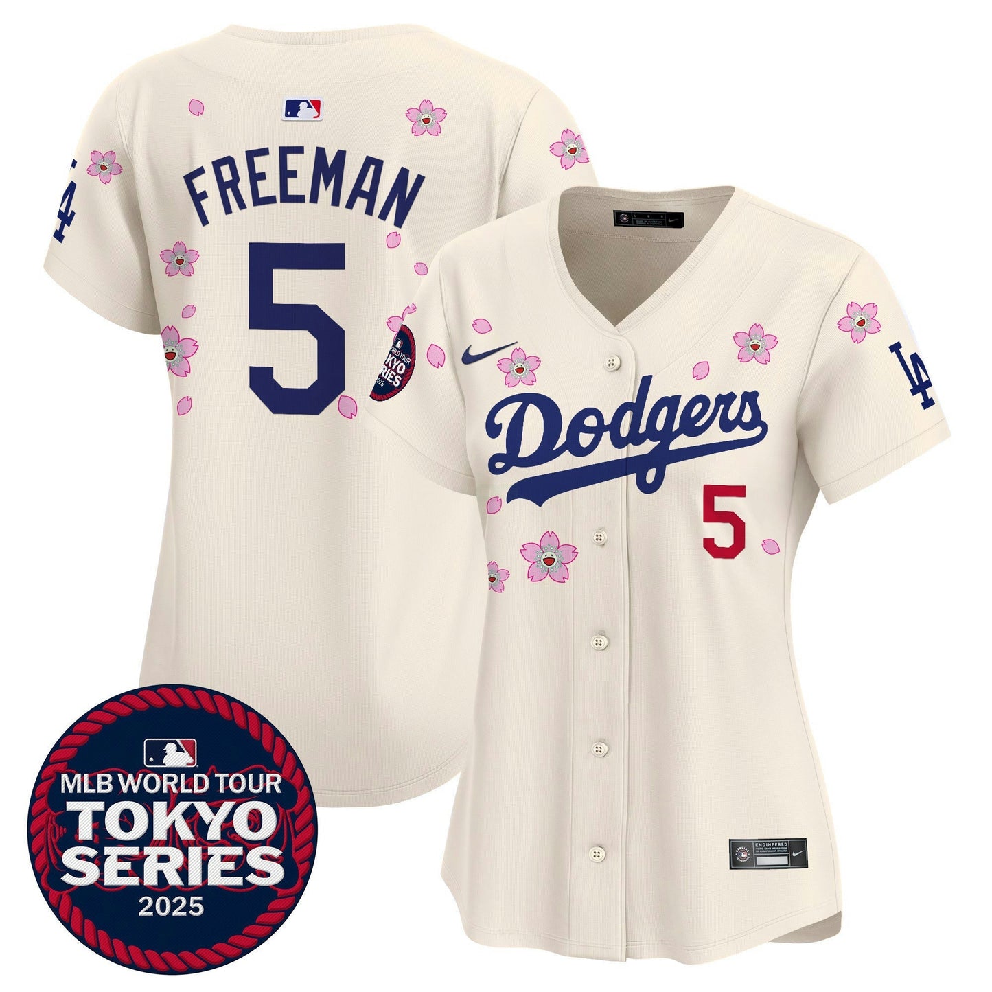 Camisa MLB Women’s Tokyo Series 2025 Vapor Premier Limited Jersey V2 – Stitched