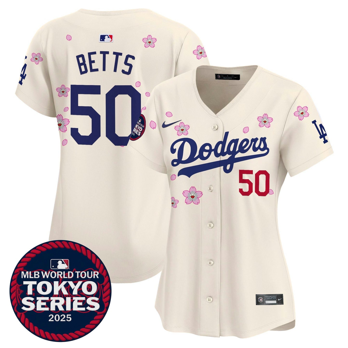 Camisa MLB Women’s Tokyo Series 2025 Vapor Premier Limited Jersey V2 – Stitched