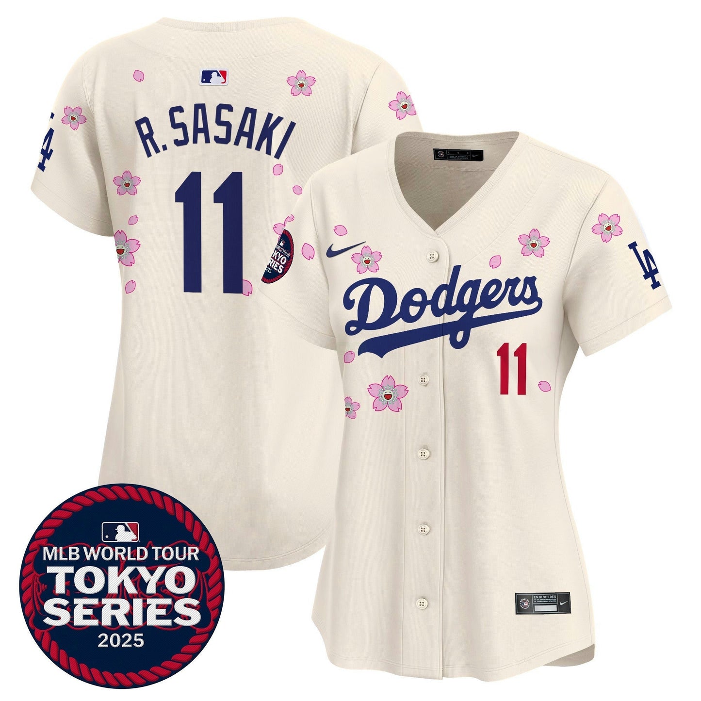 Camisa MLB Women’s Tokyo Series 2025 Vapor Premier Limited Jersey V2 – Stitched
