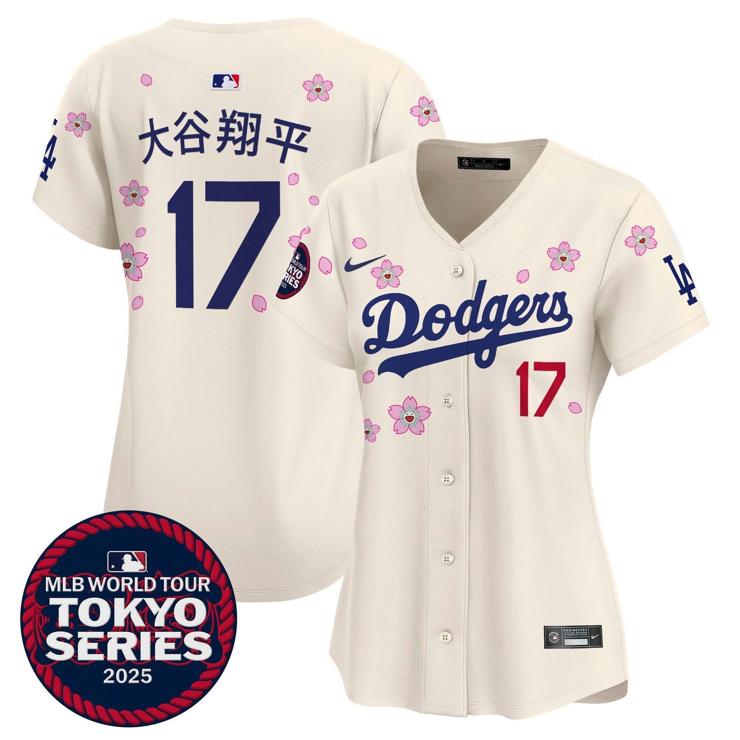 Camisa MLB Women’s Tokyo Series 2025 Vapor Premier Limited Jersey V2 – Stitched
