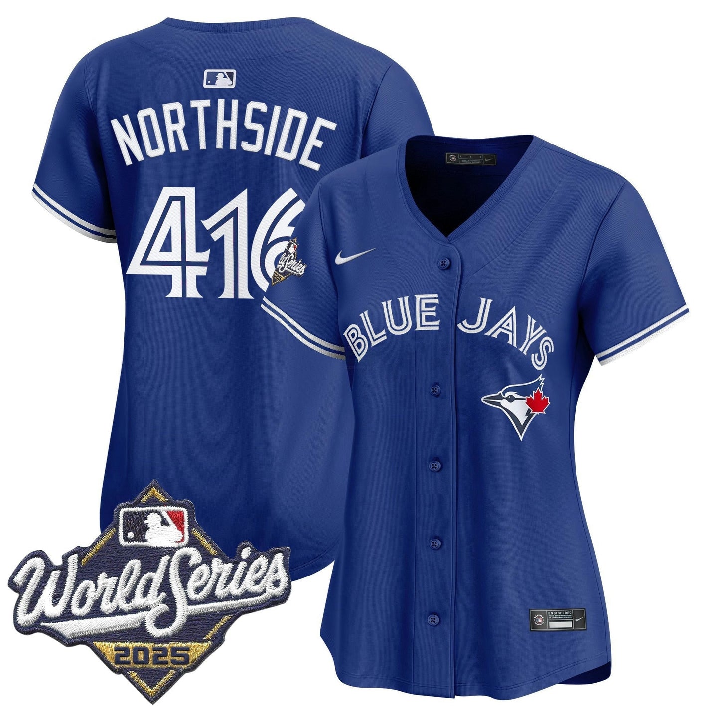Camisa MLB Women’s Toronto 2025 World Series Vapor Premier Limited Jersey