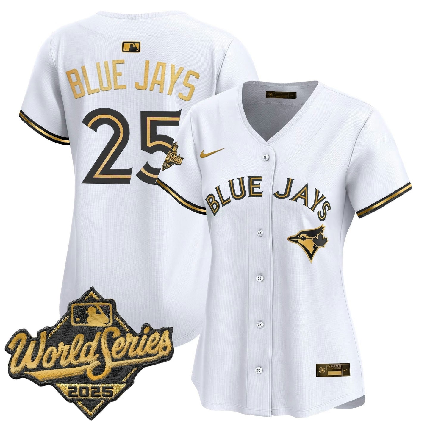 Camisa MLB Women’s Toronto 2025 World Series Vapor Premier Limited Jersey