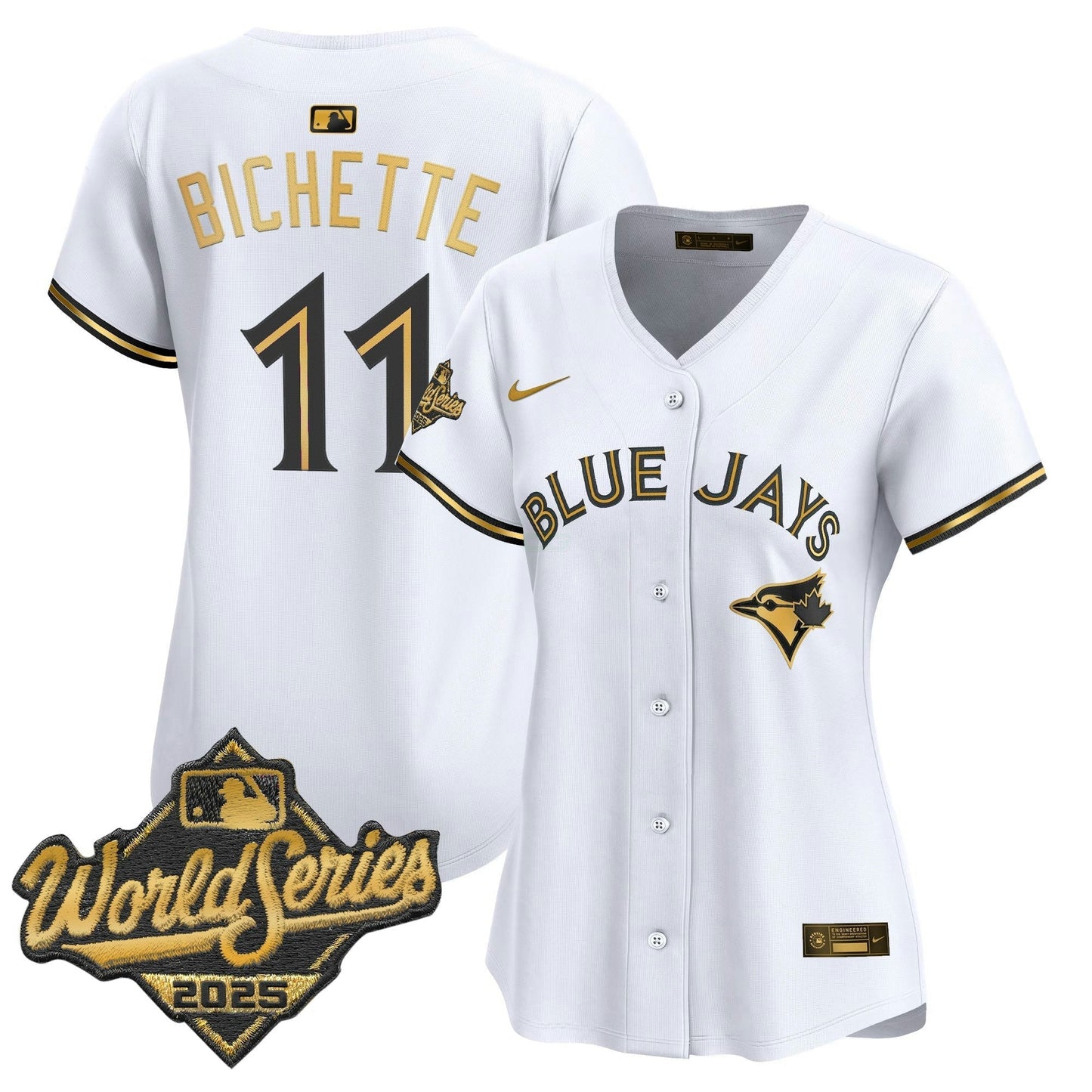 Camisa MLB Women’s Toronto 2025 World Series Vapor Premier Limited Jersey