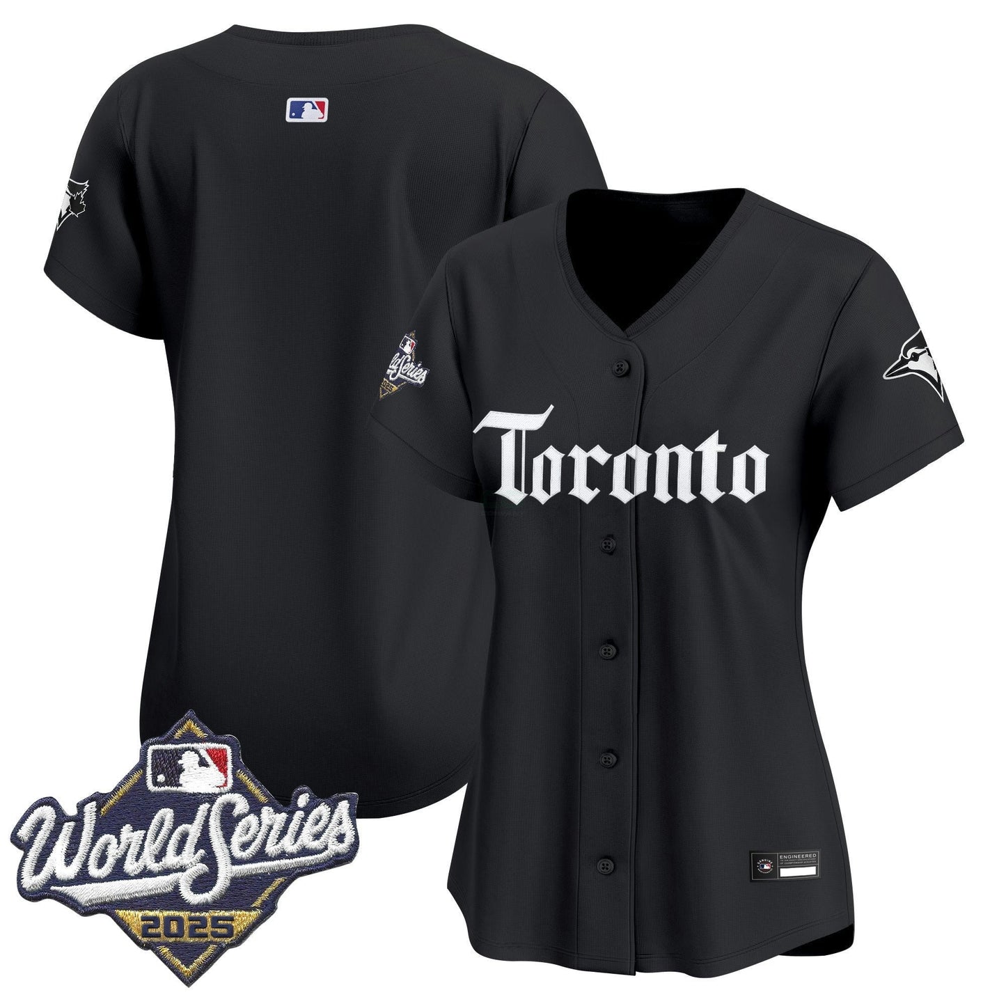 Camisa MLB Women’s Toronto 2025 World Series Vapor Premier Limited Jersey – Gothic North Edition