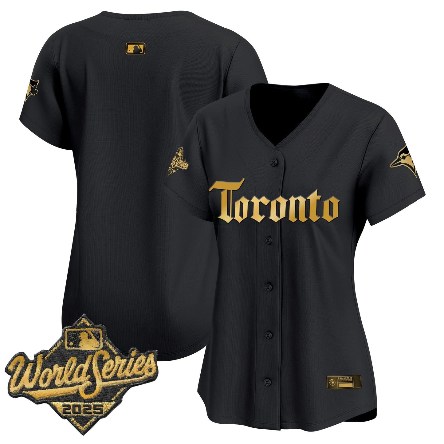 Camisa MLB Women’s Toronto 2025 World Series Vapor Premier Limited Jersey – Gothic North Edition