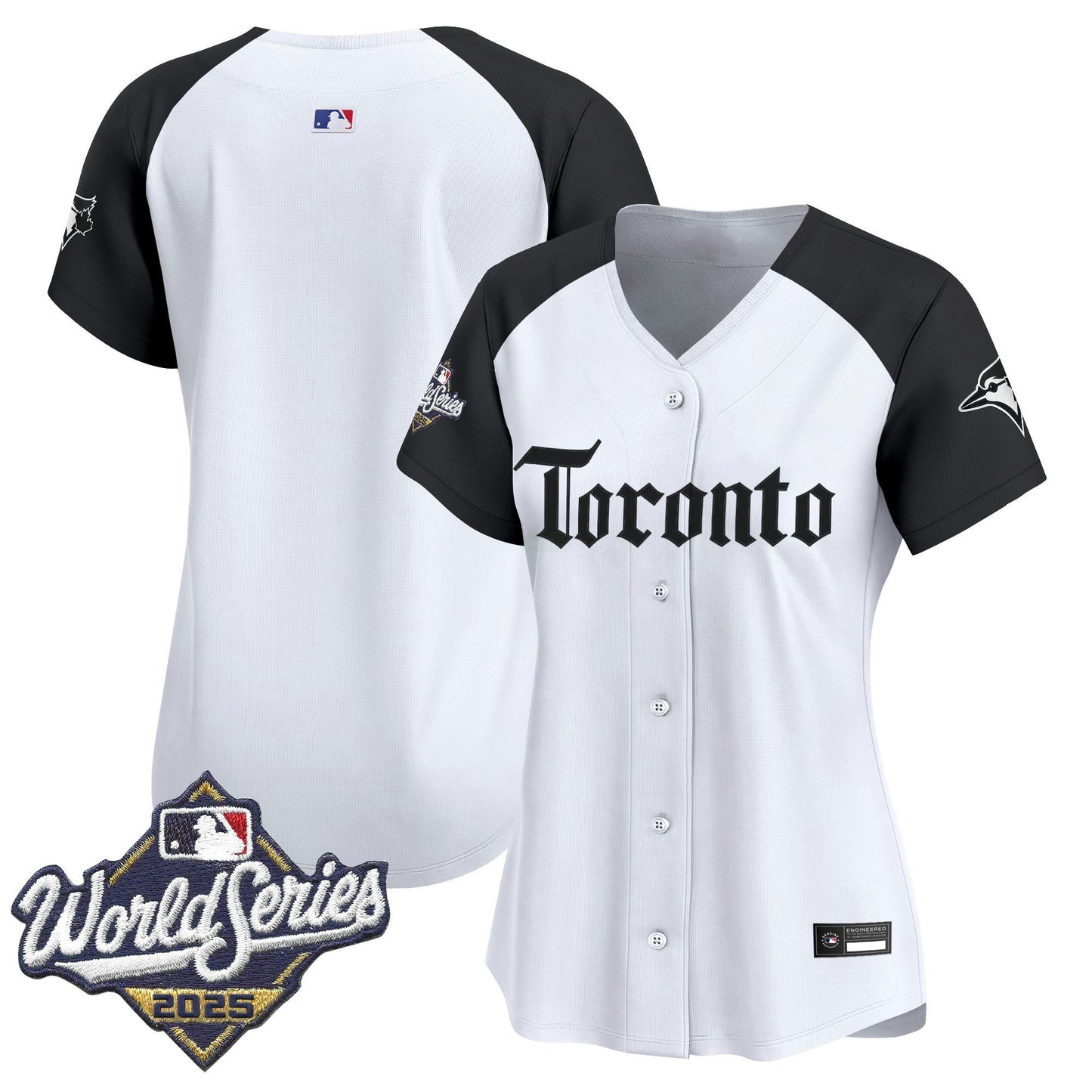 Camisa MLB Women’s Toronto 2025 World Series Vapor Premier Limited Jersey – Gothic North Edition