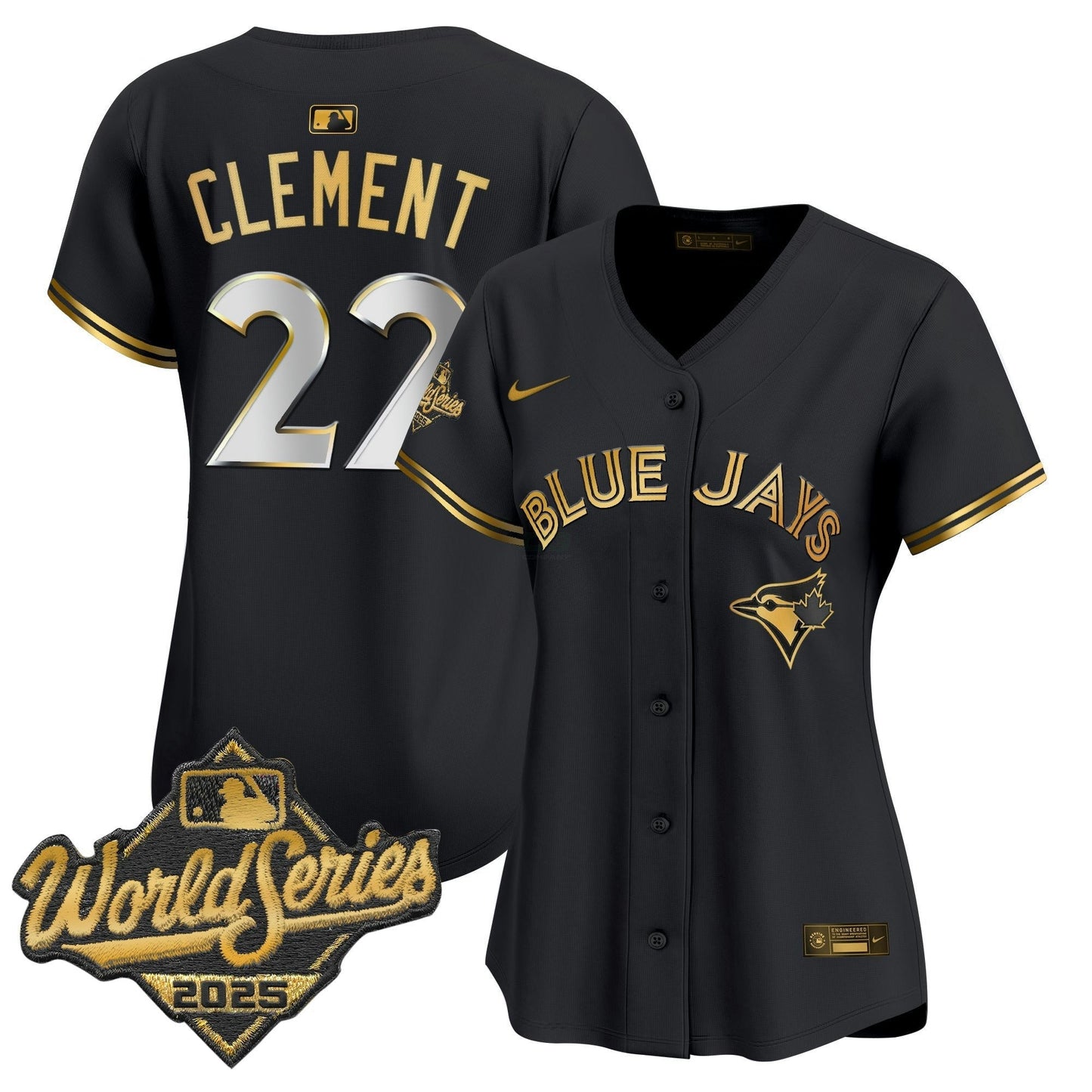 Camisa MLB Women’s Toronto 2025 World Series Vapor Premier Limited Jersey