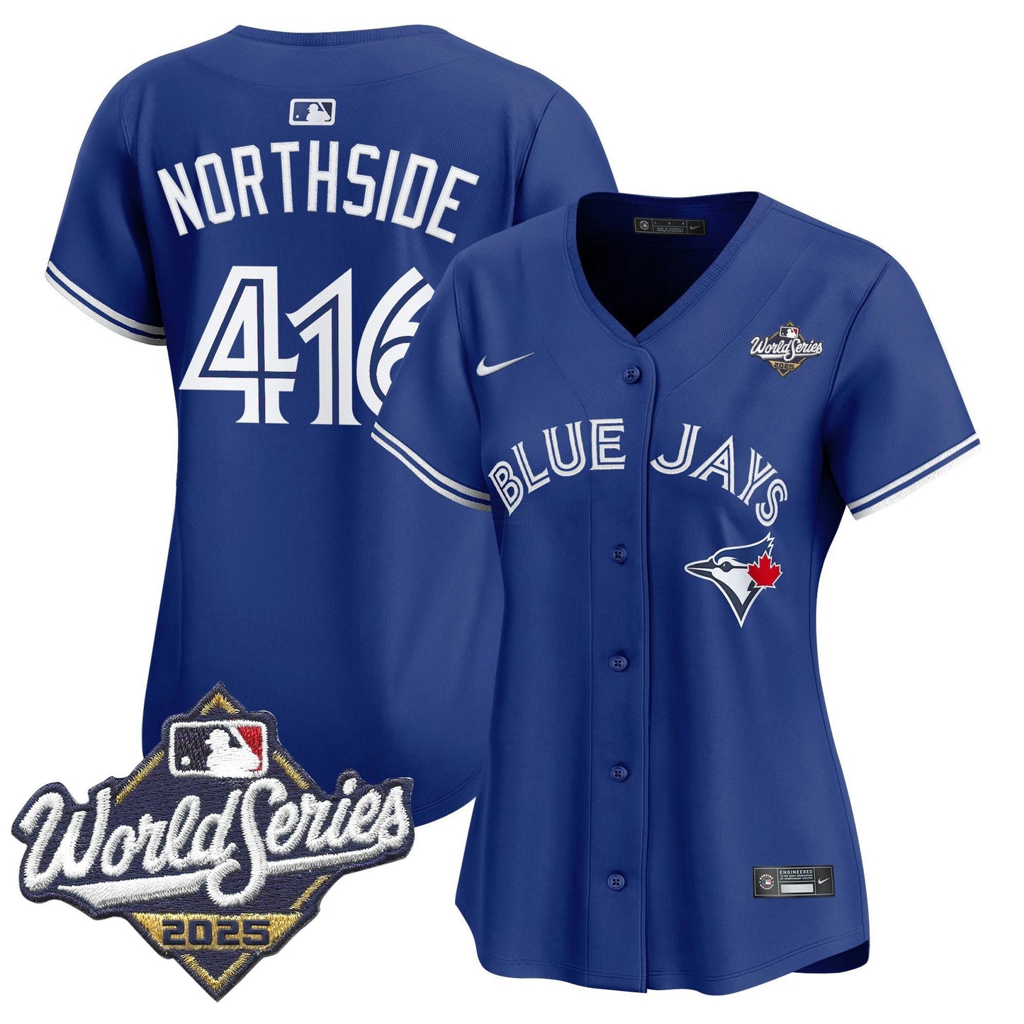 Camisa MLB Women’s Toronto 2025 World Series Vapor Premier Limited Jersey V2