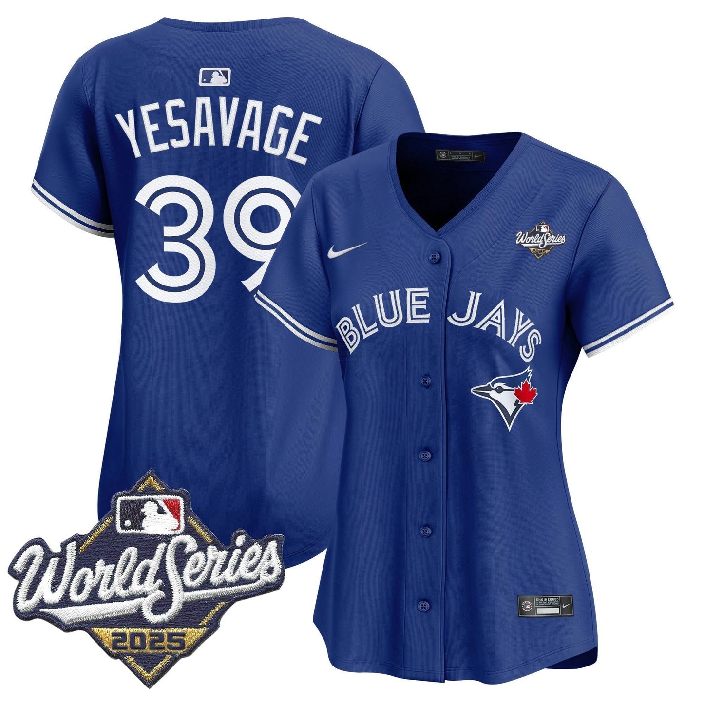 Camisa MLB Women’s Toronto 2025 World Series Vapor Premier Limited Jersey V2