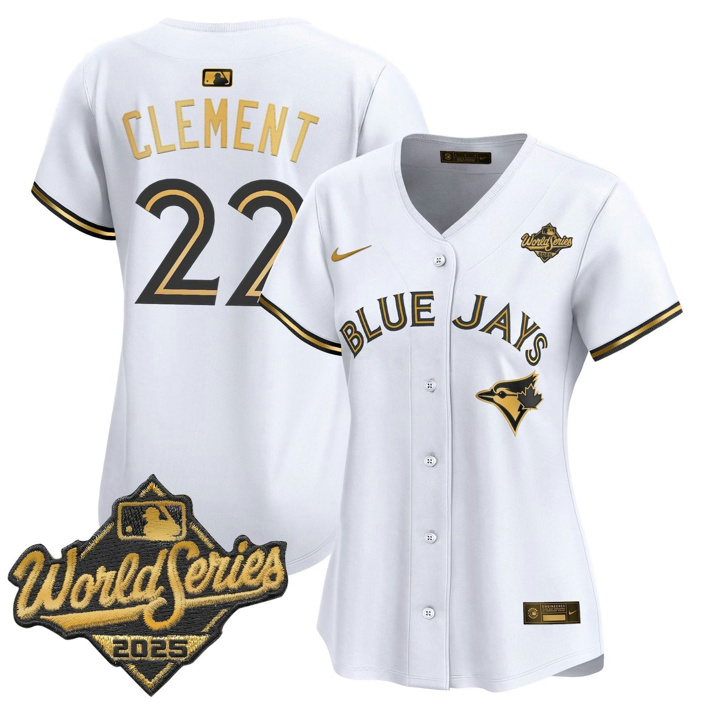 Camisa MLB Women’s Toronto 2025 World Series Vapor Premier Limited Jersey V2