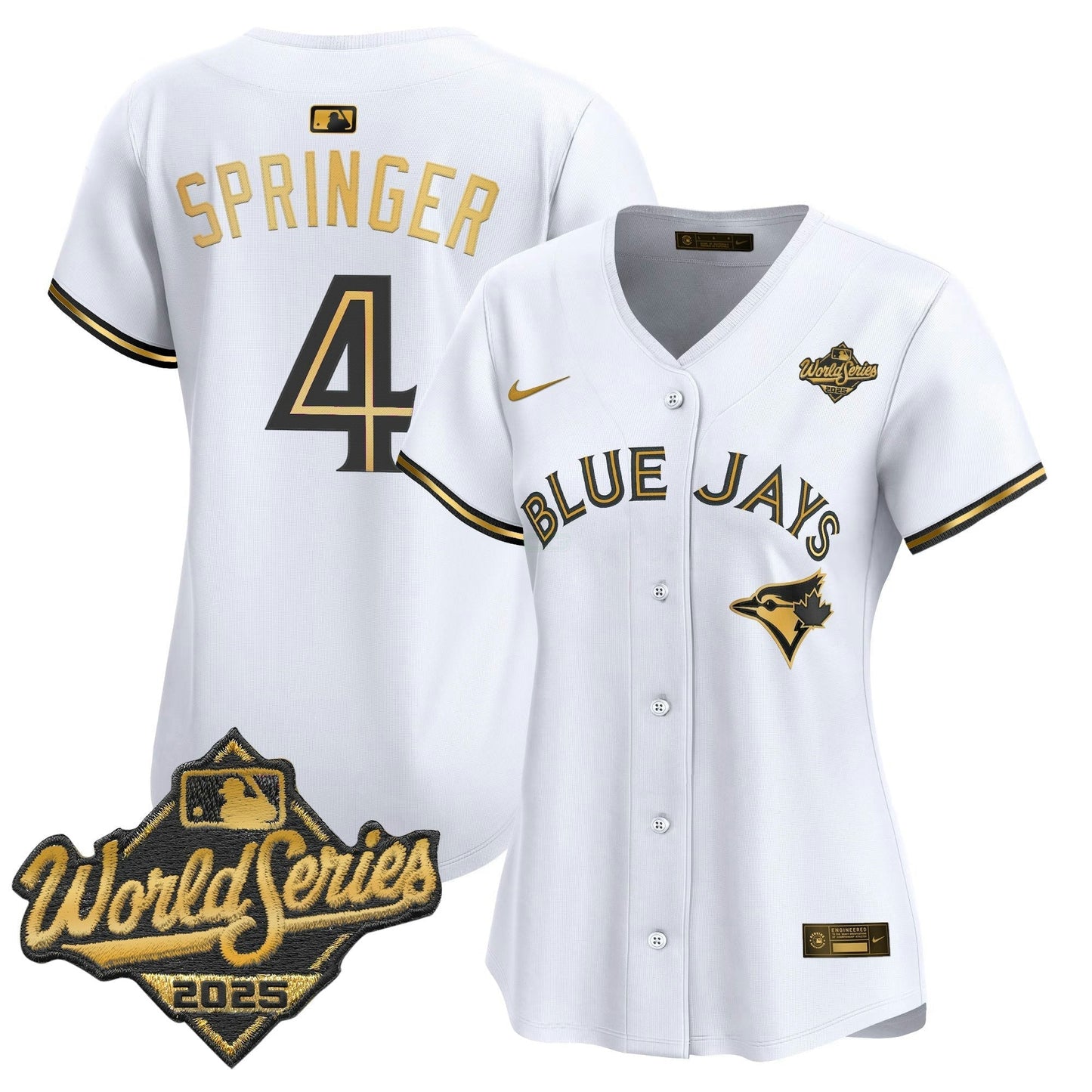 Camisa MLB Women’s Toronto 2025 World Series Vapor Premier Limited Jersey V2