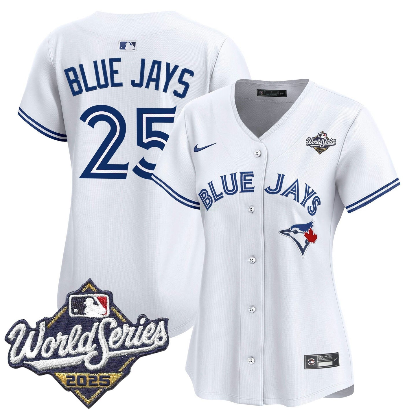 Camisa MLB Women’s Toronto 2025 World Series Vapor Premier Limited Jersey V2