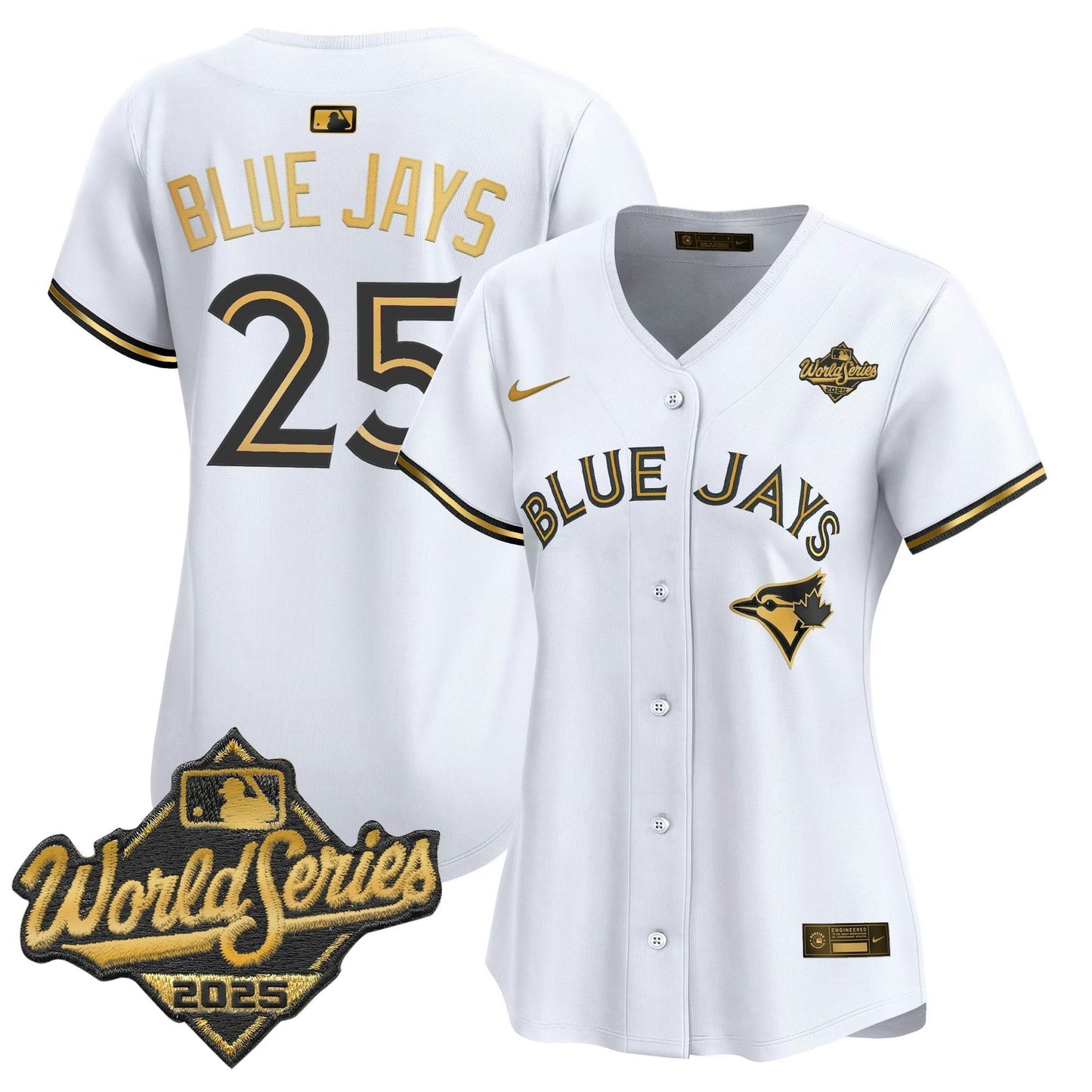 Camisa MLB Women’s Toronto 2025 World Series Vapor Premier Limited Jersey V2