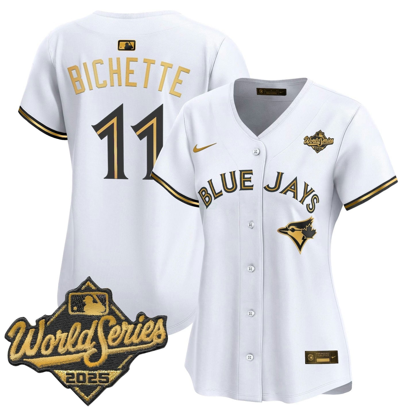 Camisa MLB Women’s Toronto 2025 World Series Vapor Premier Limited Jersey V2