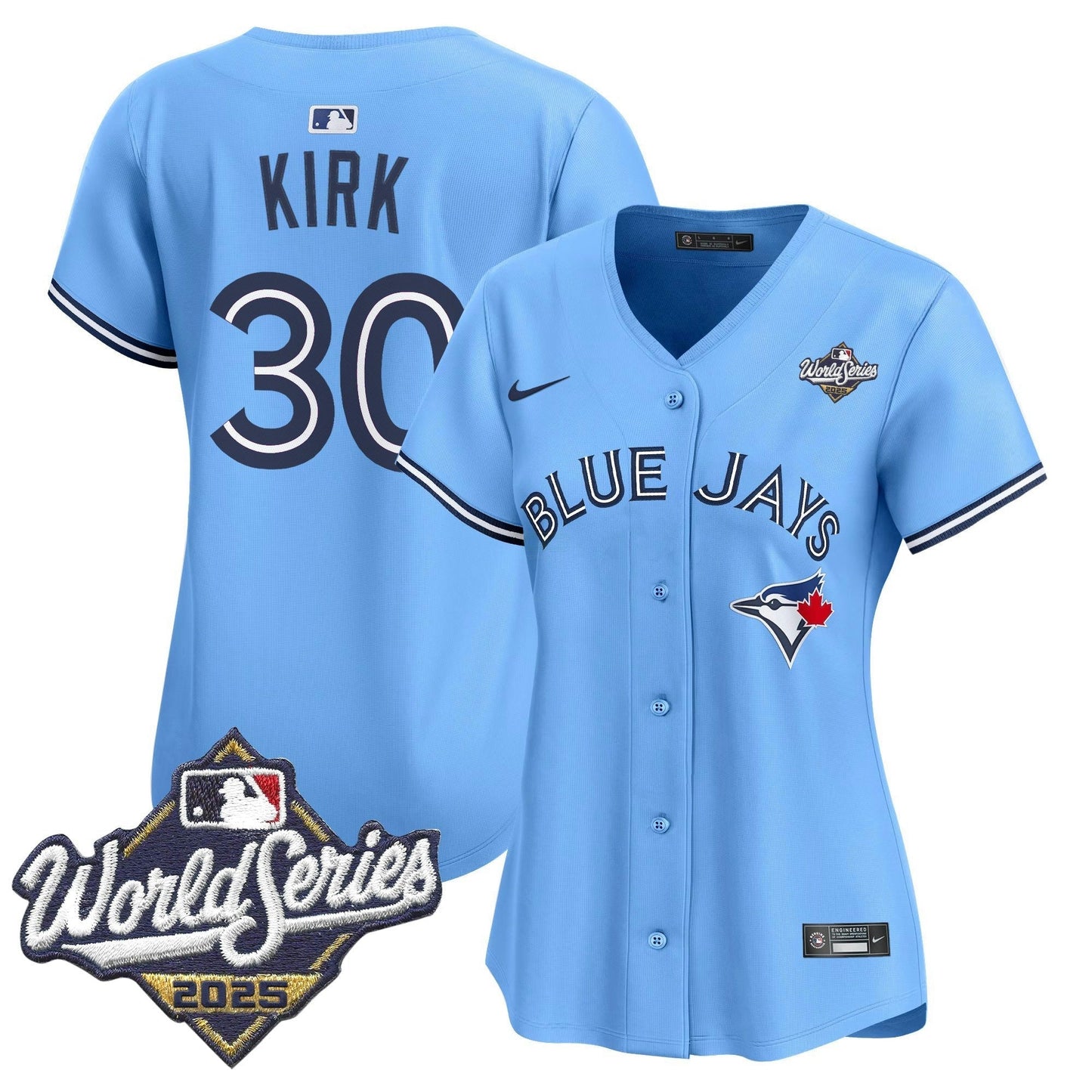 Camisa MLB Women’s Toronto 2025 World Series Vapor Premier Limited Jersey V2