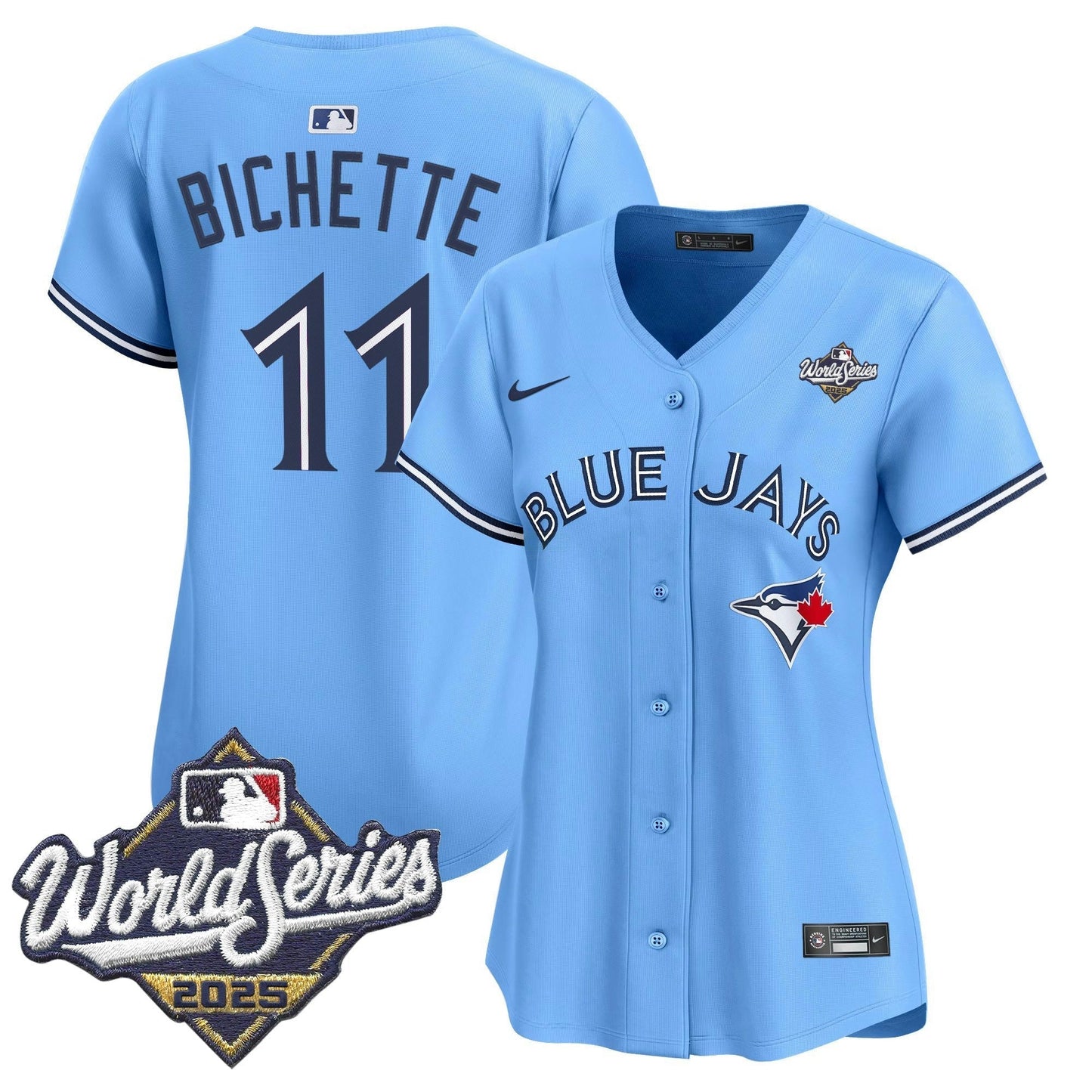Camisa MLB Women’s Toronto 2025 World Series Vapor Premier Limited Jersey V2