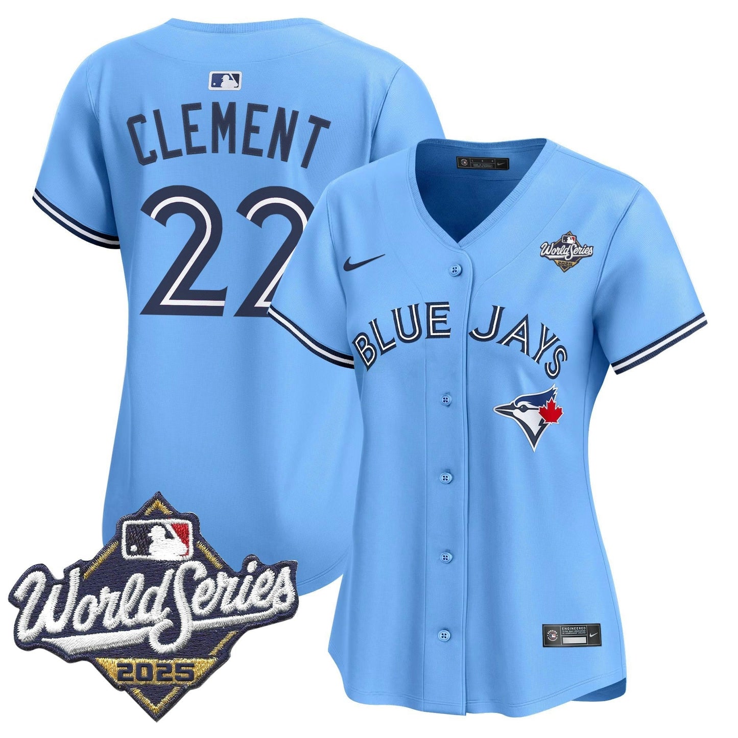 Camisa MLB Women’s Toronto 2025 World Series Vapor Premier Limited Jersey V2