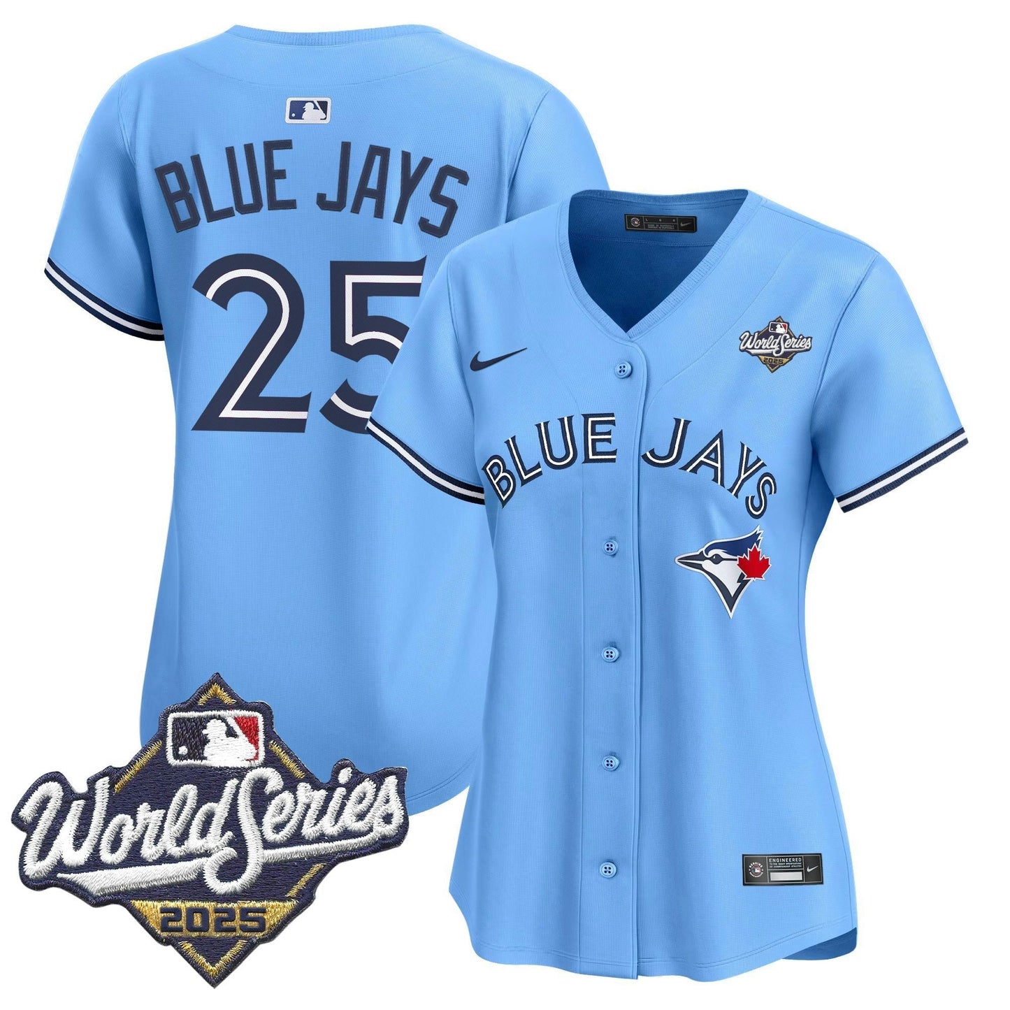 Camisa MLB Women’s Toronto 2025 World Series Vapor Premier Limited Jersey V2