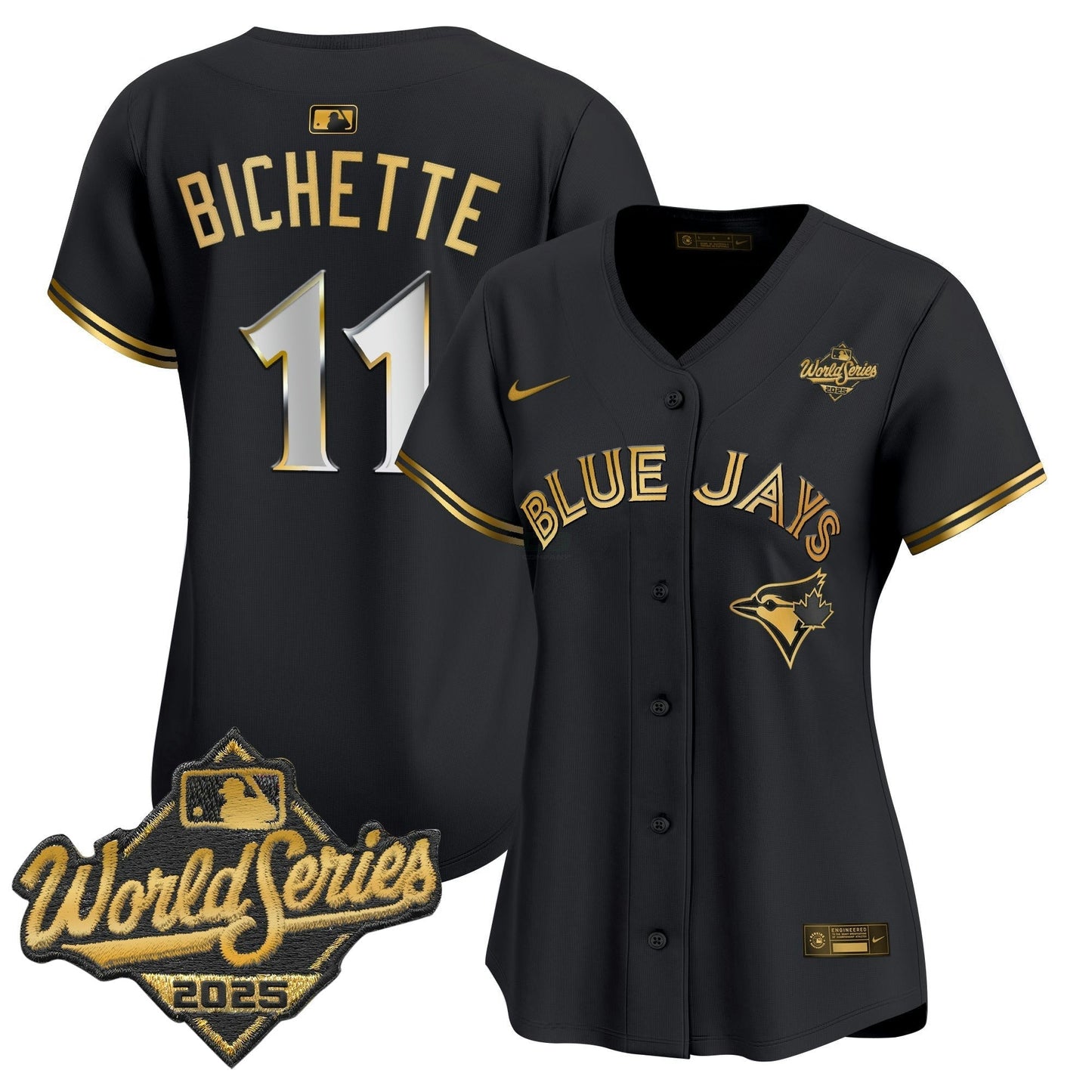 Camisa MLB Women’s Toronto 2025 World Series Vapor Premier Limited Jersey V2