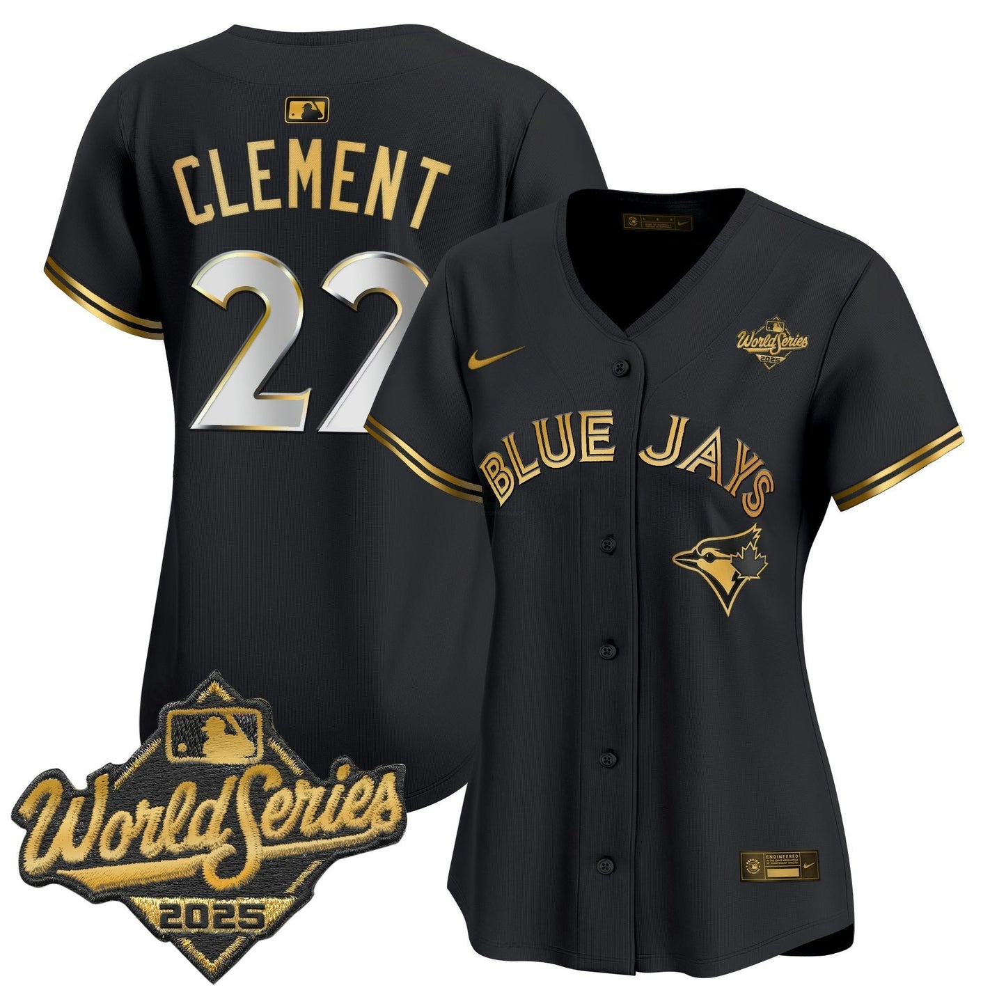 Camisa MLB Women’s Toronto 2025 World Series Vapor Premier Limited Jersey V2