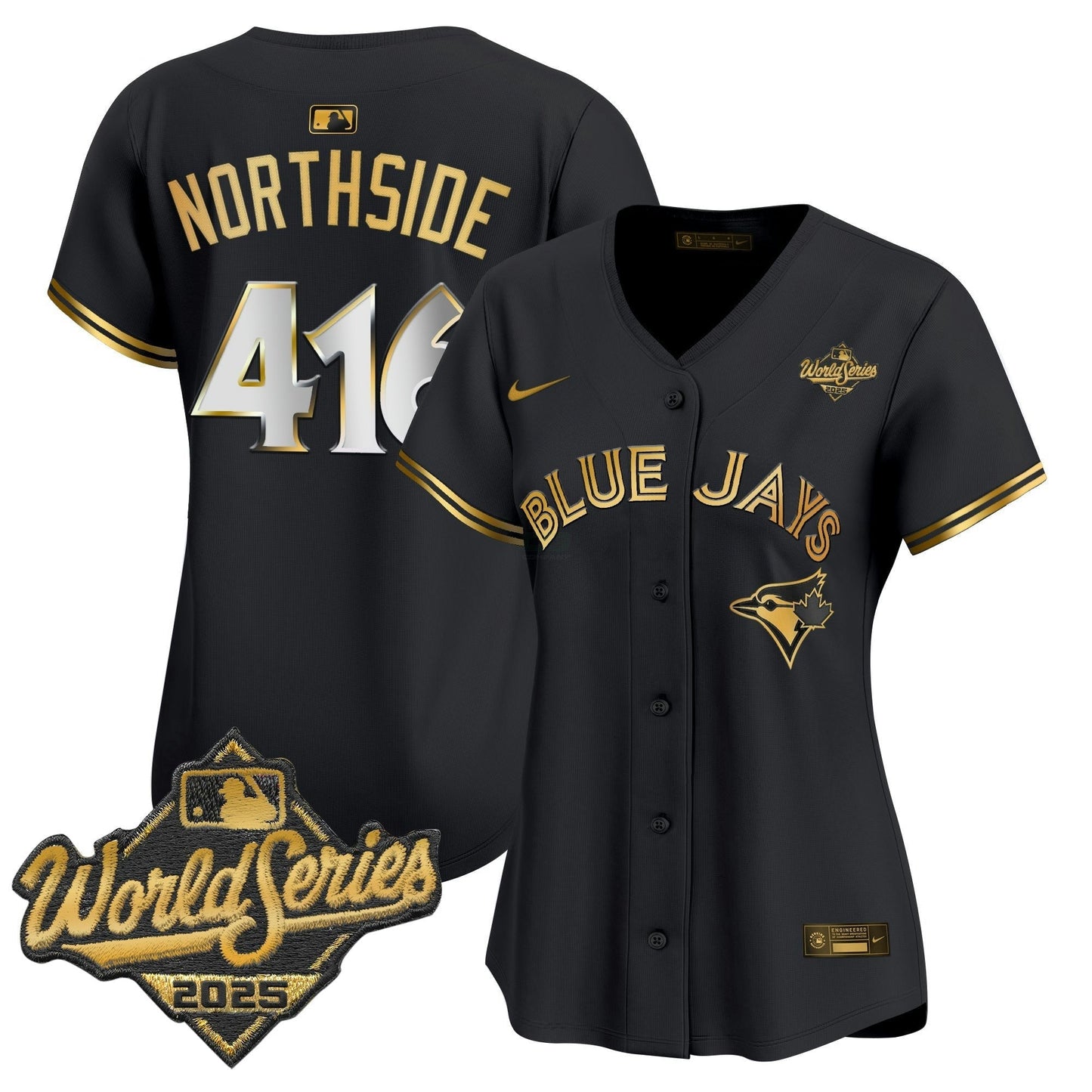 Camisa MLB Women’s Toronto 2025 World Series Vapor Premier Limited Jersey V2