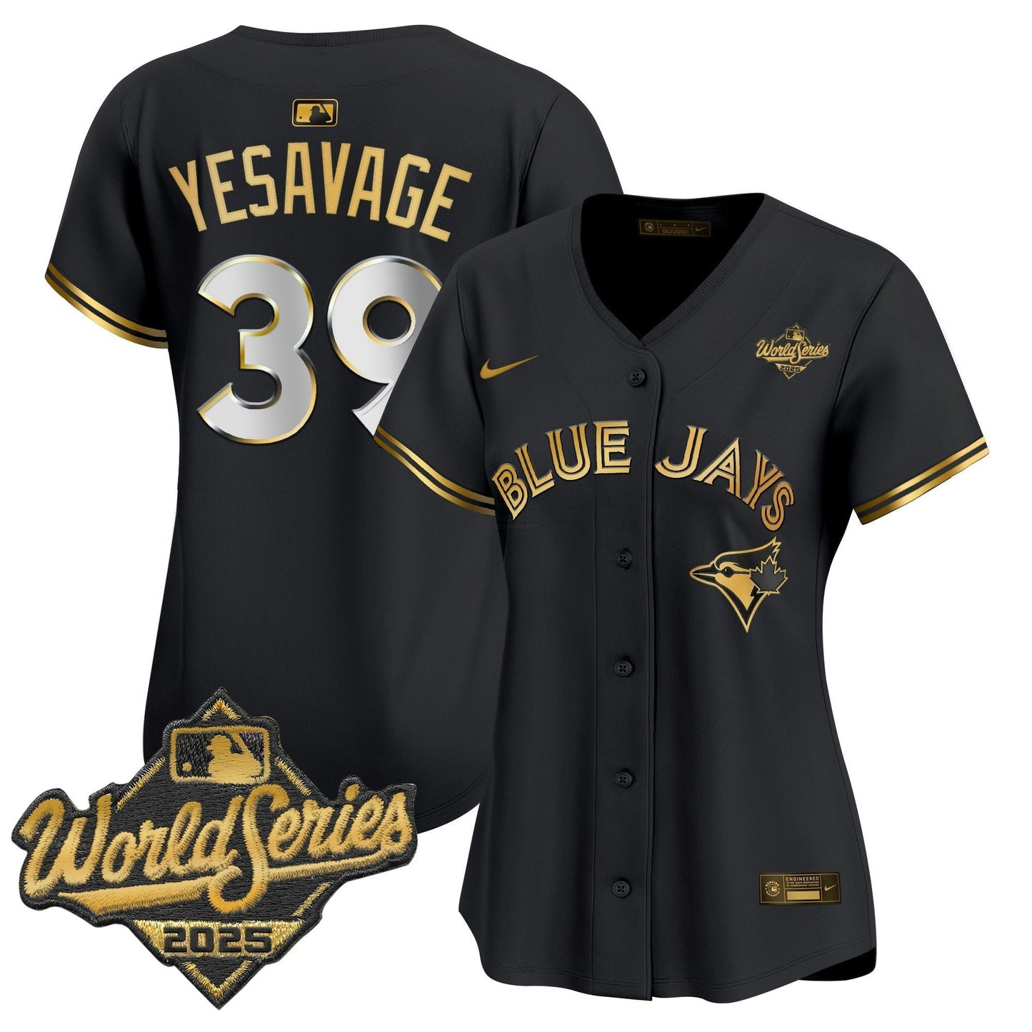 Camisa MLB Women’s Toronto 2025 World Series Vapor Premier Limited Jersey V2
